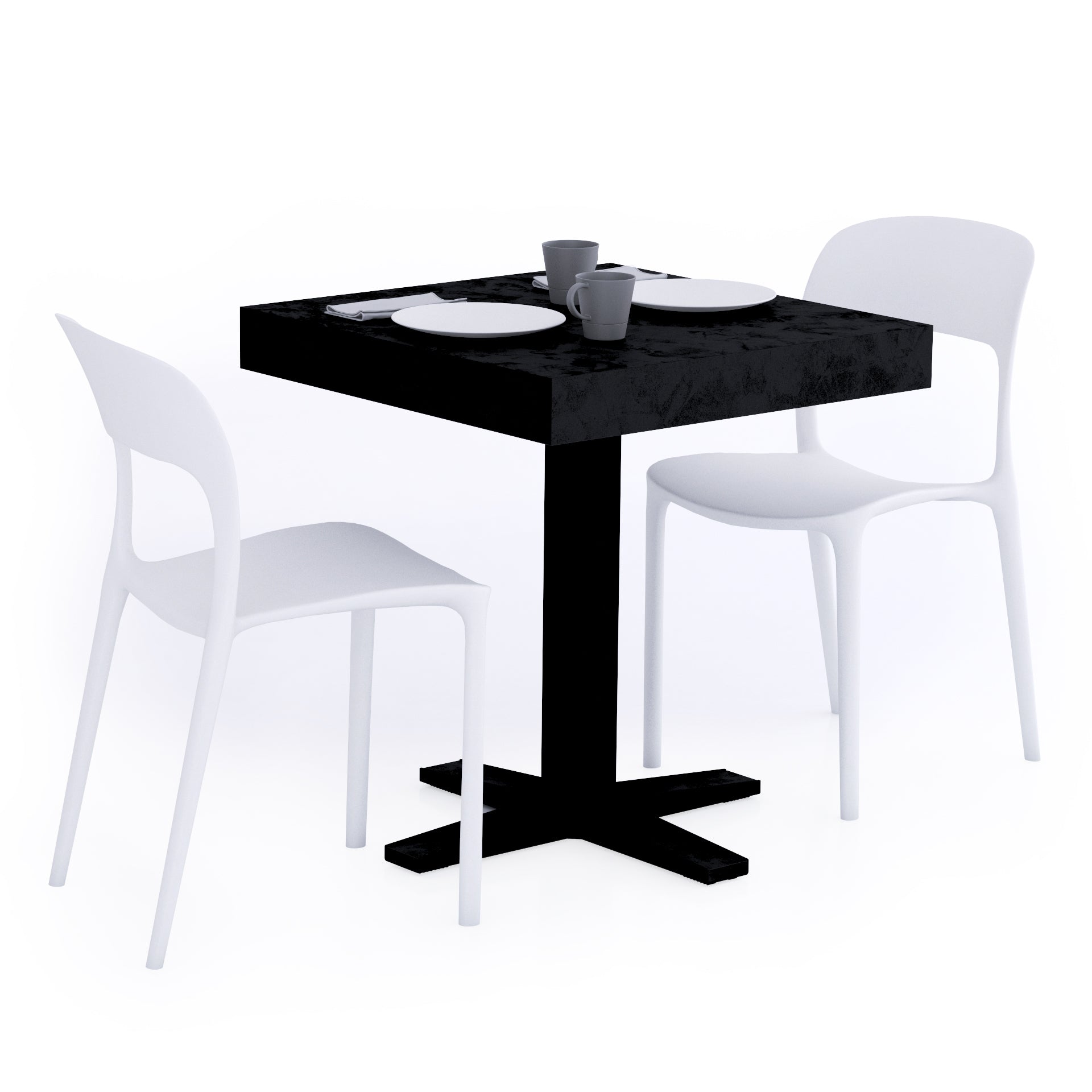 Mesa de Bar First, Cemento Negro