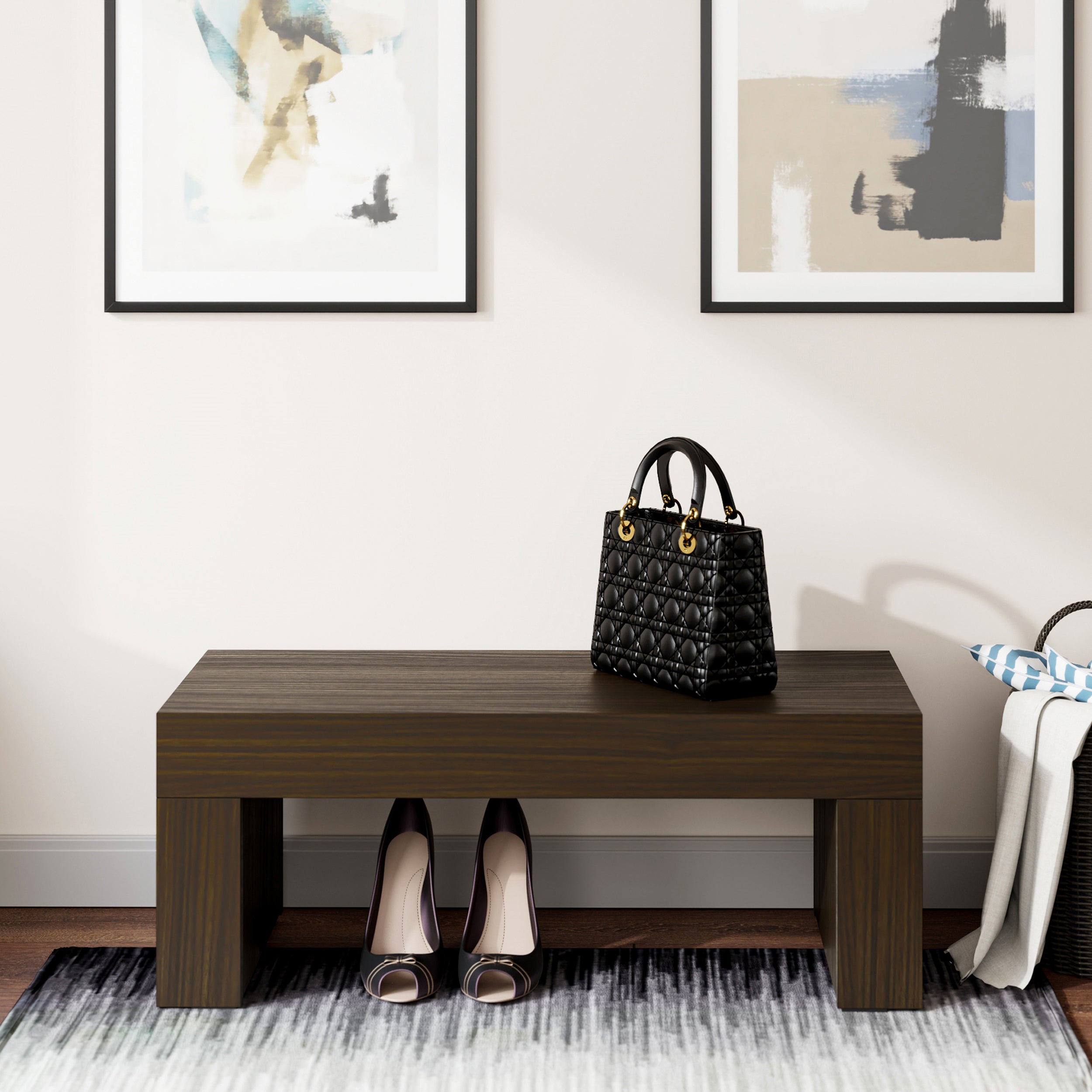 Banc Evolution, Noyer Américain - Set image 1