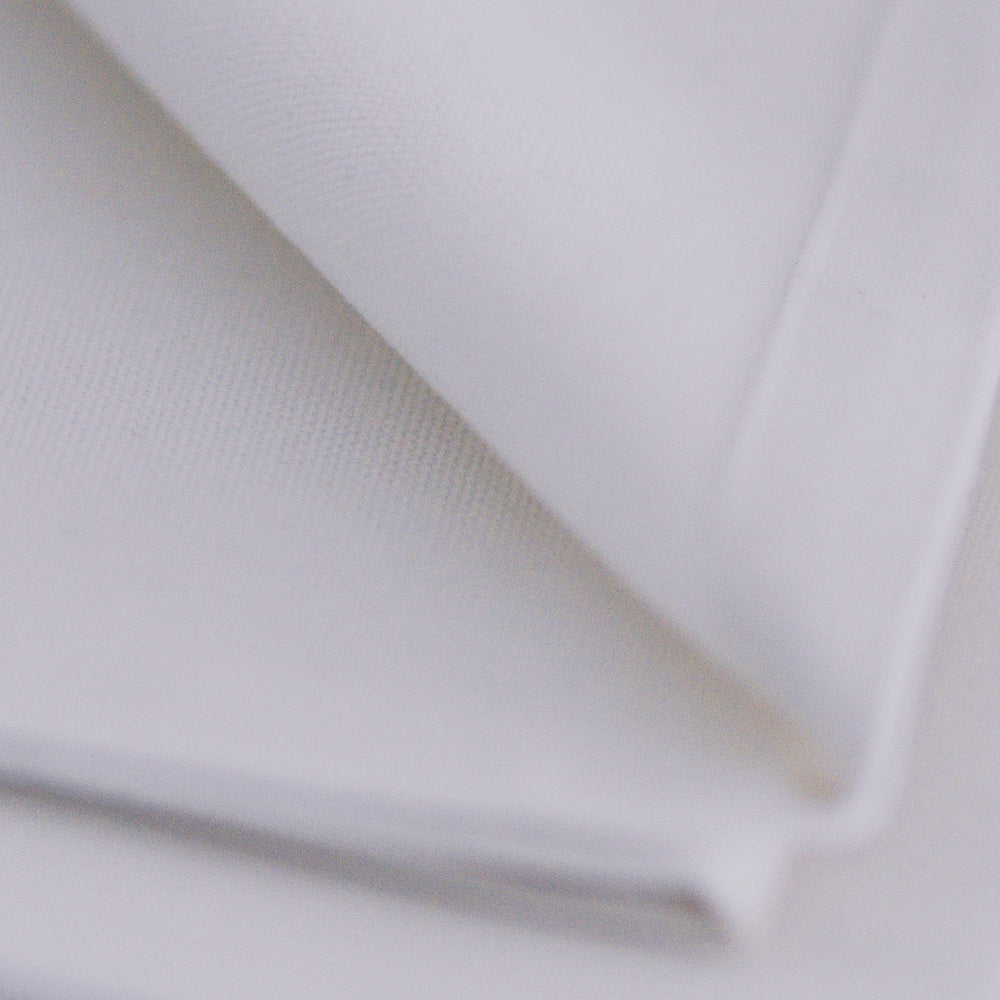 Serviettes de table Gioele en coton 35x35, Lot de 2, Blanc - Detail image 2