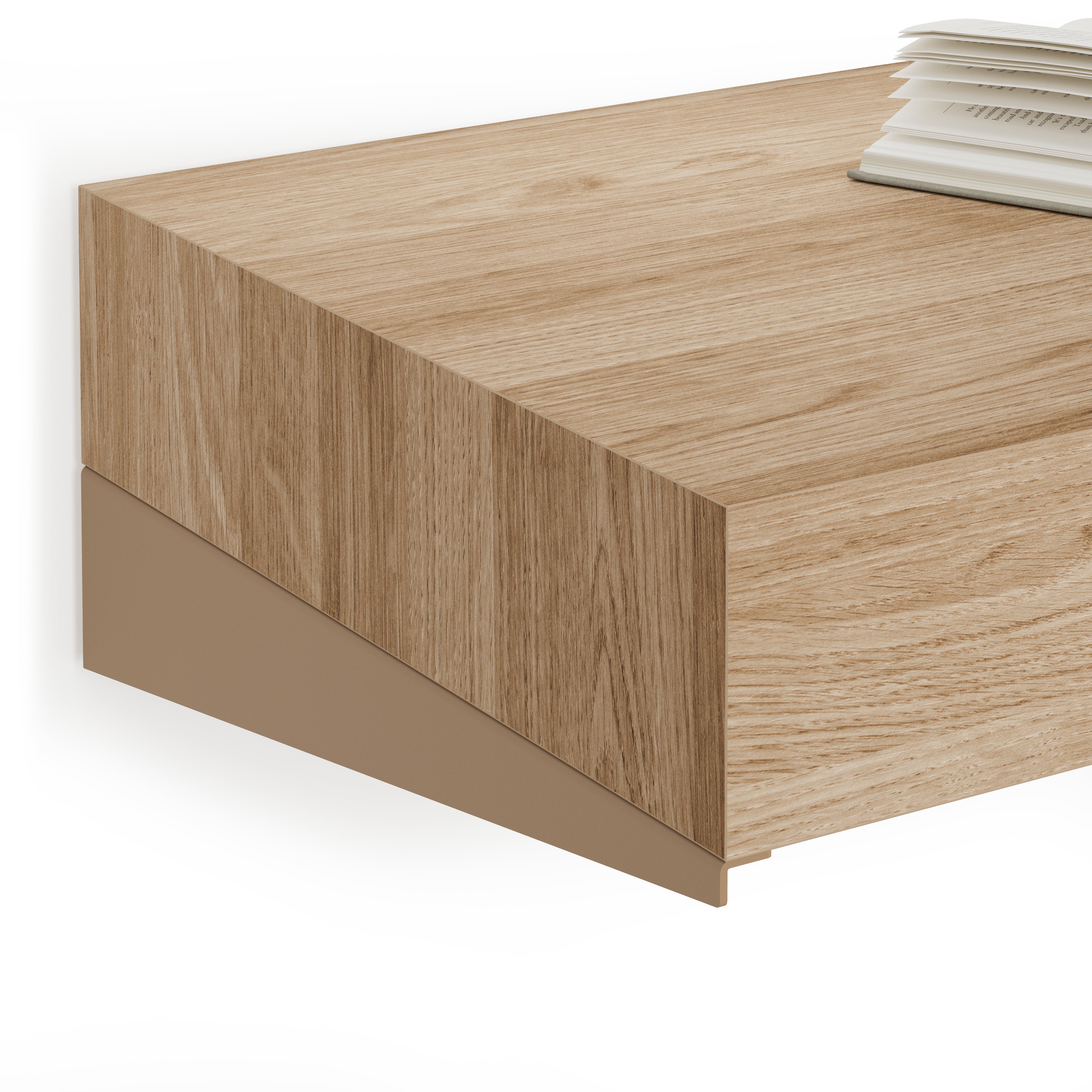 Konsola Wisząca Evolution 120x40, Dąb Naturalny