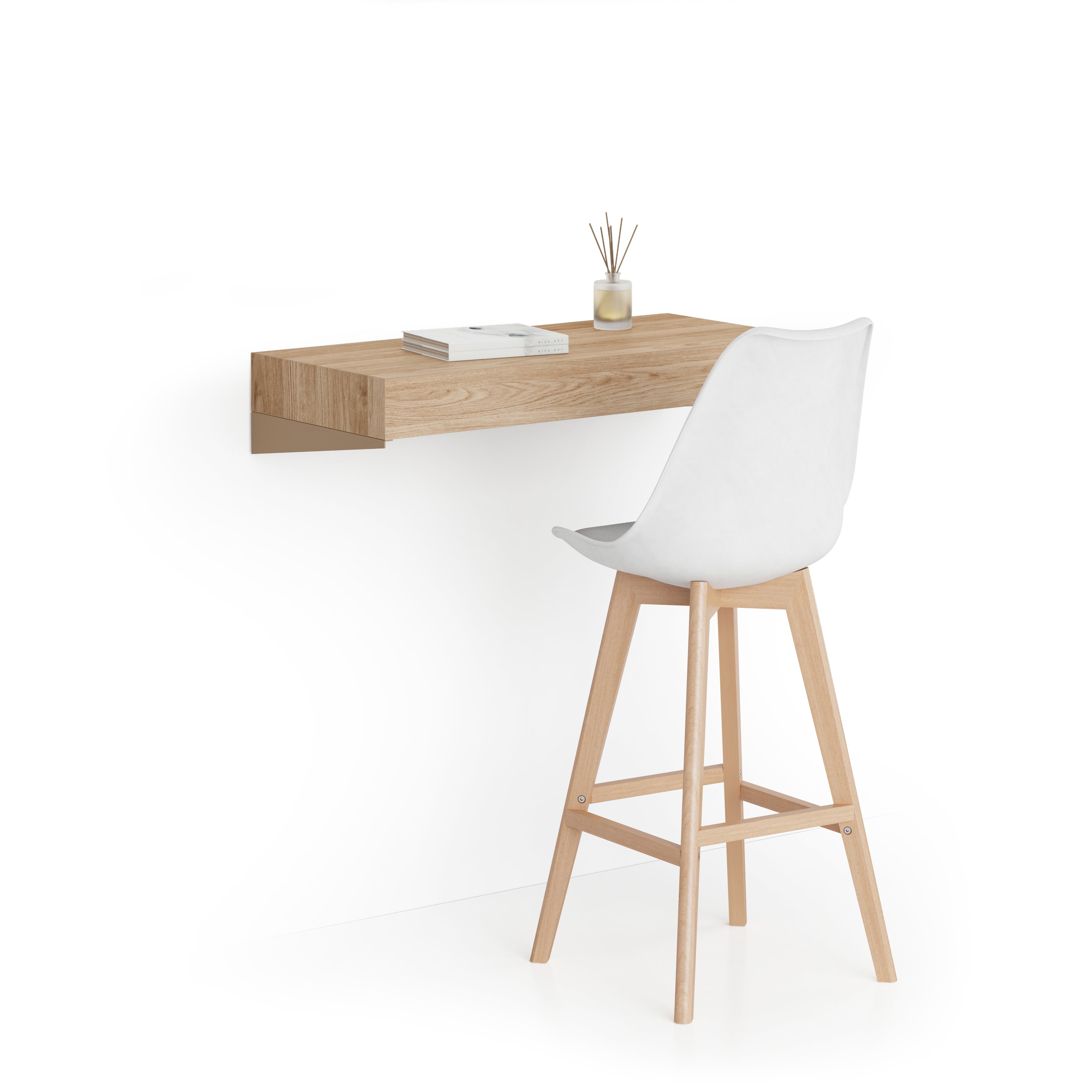 Mensolone Da Bar Evolution 90x40, Rovere Naturale