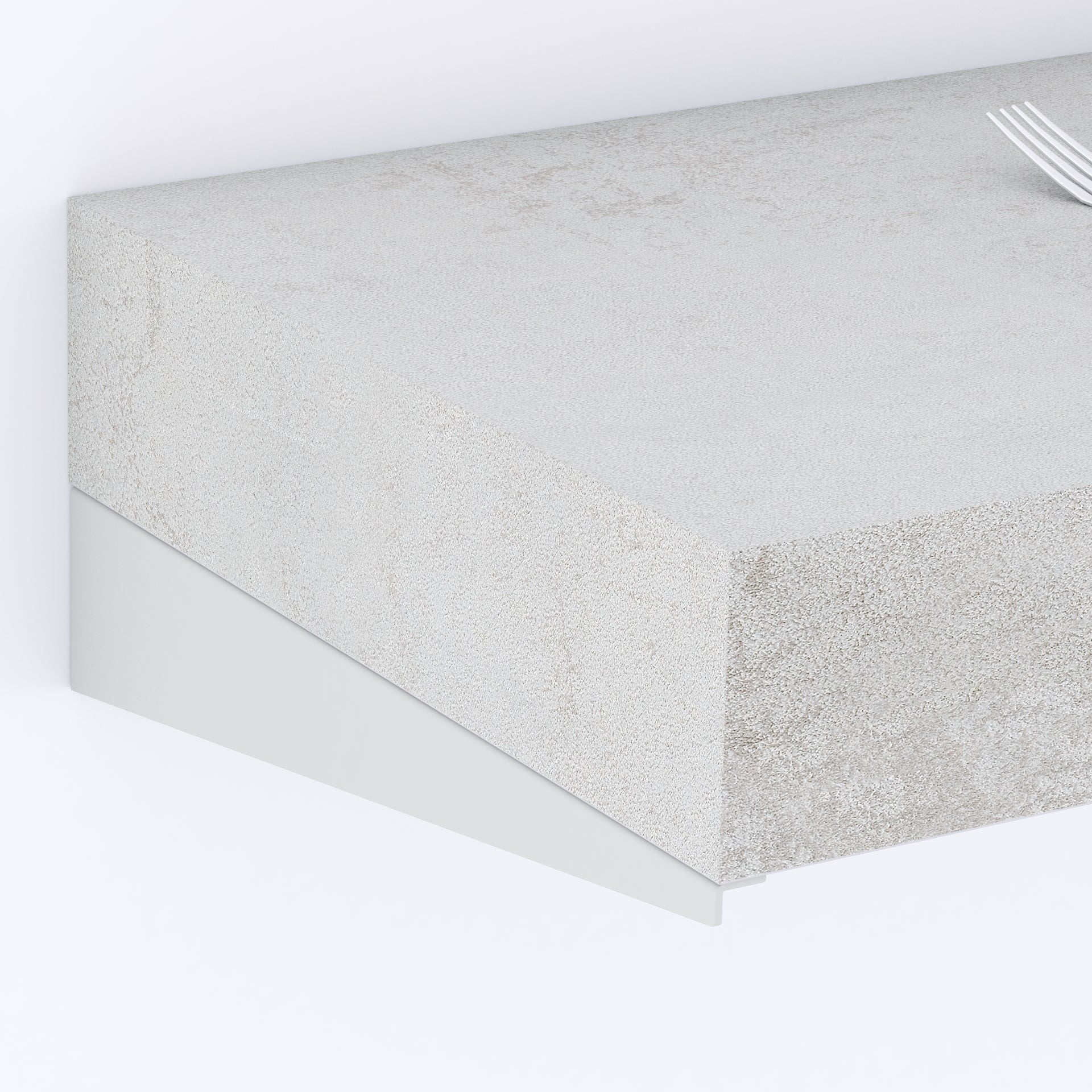 Mensolone Da Bar Evolution 180x40, Grigio Cemento - Immagine dettaglio 1