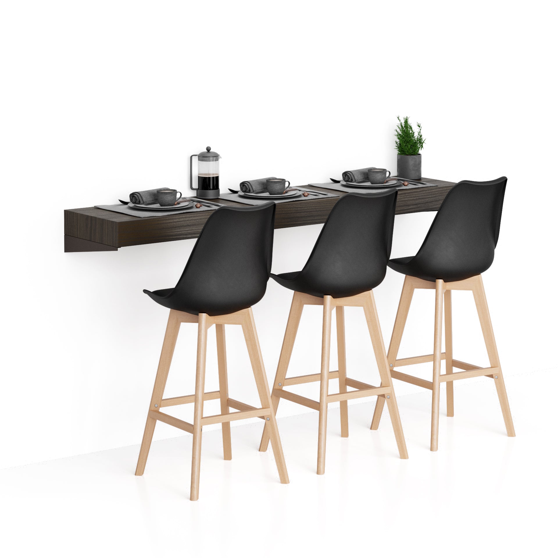 Bar-Regal Evolution 180x40 Nussbaum, Dunkel