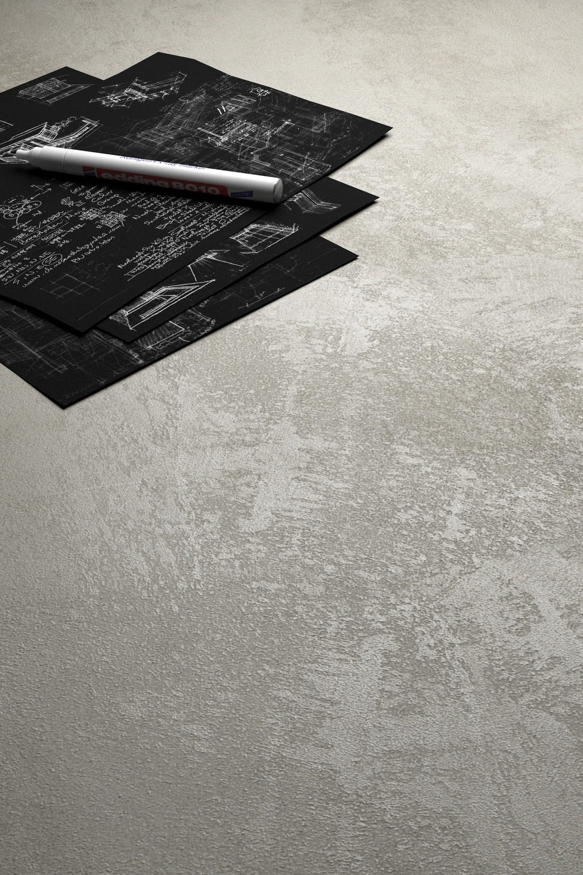 Angelica Coffee Table 110x75 cm, Concrete Effect, Grey - gallery 7