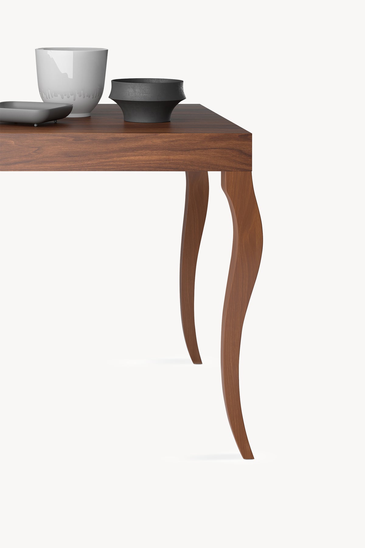 Classico, Extendable Console Table, 45(310)x80 cm, Canaletto Walnut - Detail image 2