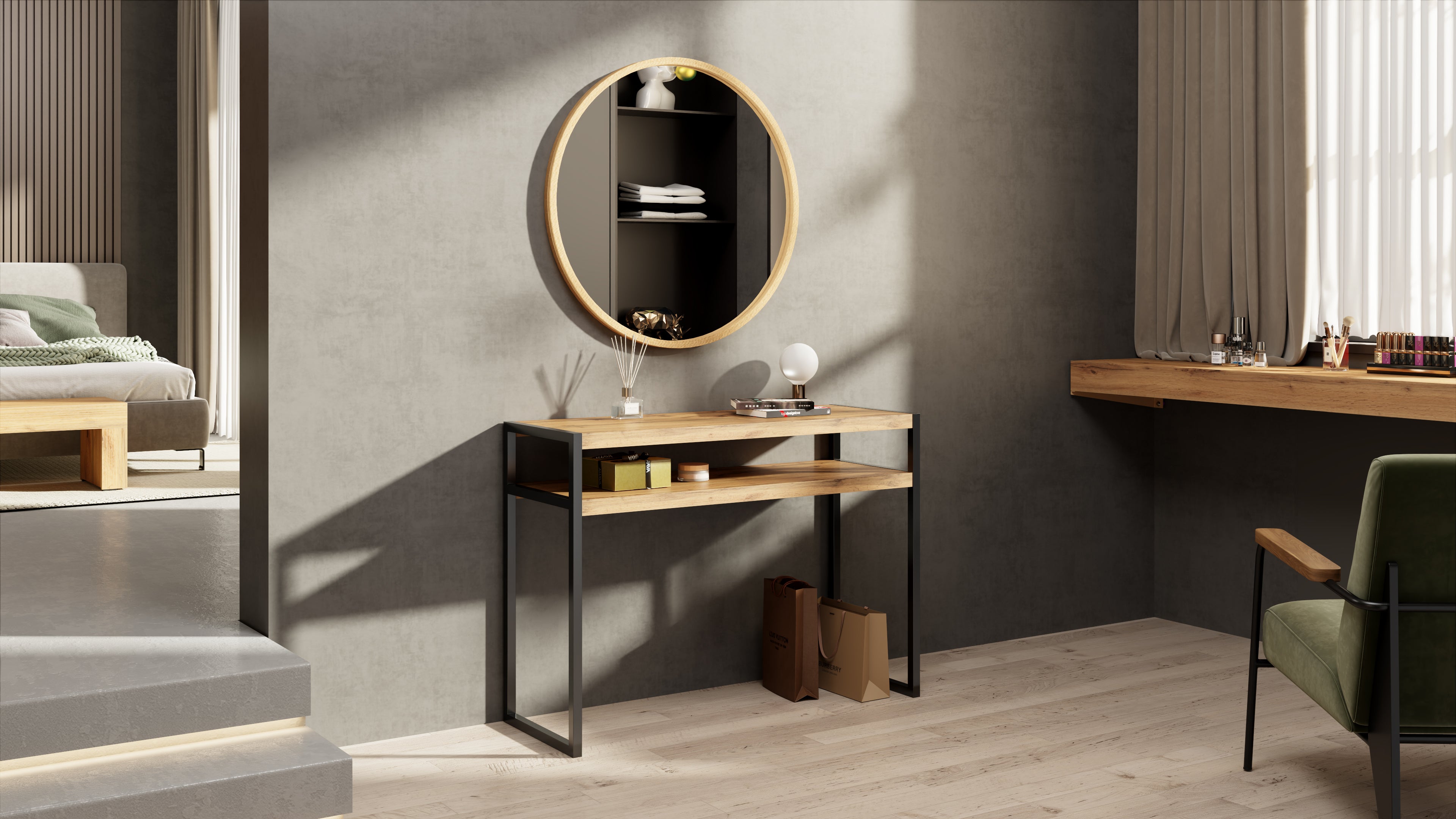 Table console, Luxury, Bois Rustique - Set image 4