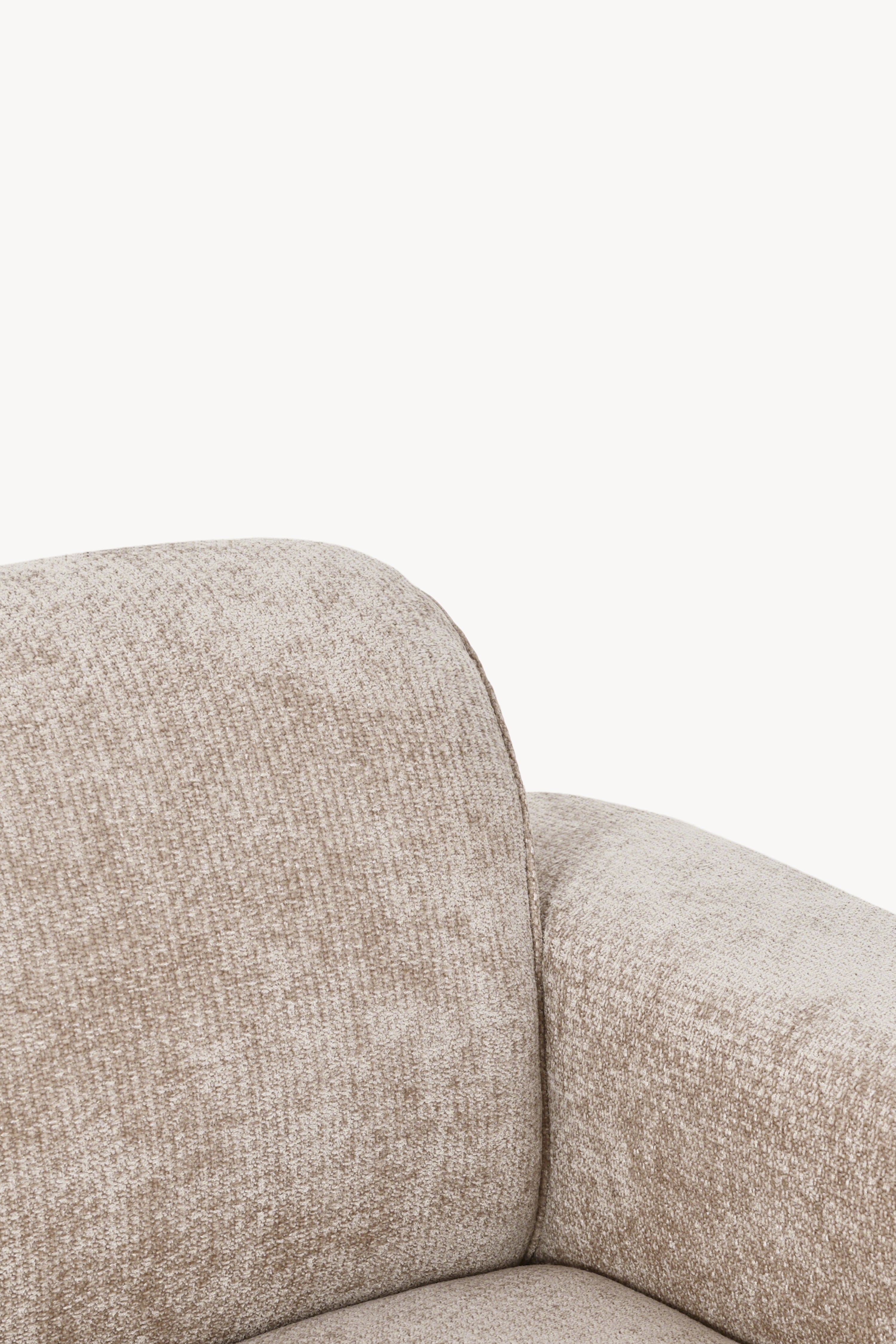 Rossella modular corner sofa 284x91 cm, Sand - Detail image 10