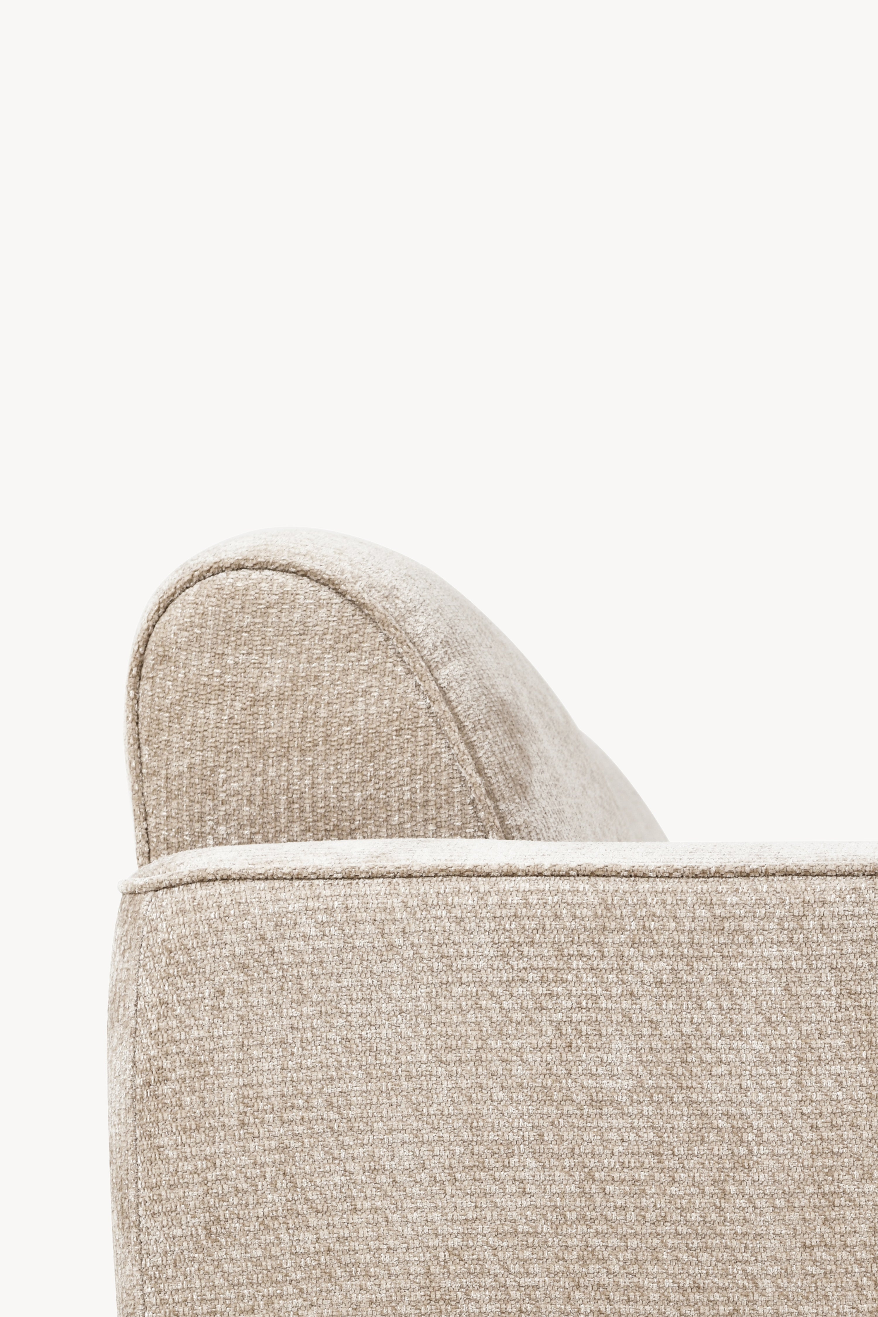 Rossella modular corner sofa 284x91 cm, Sand - Detail image 5