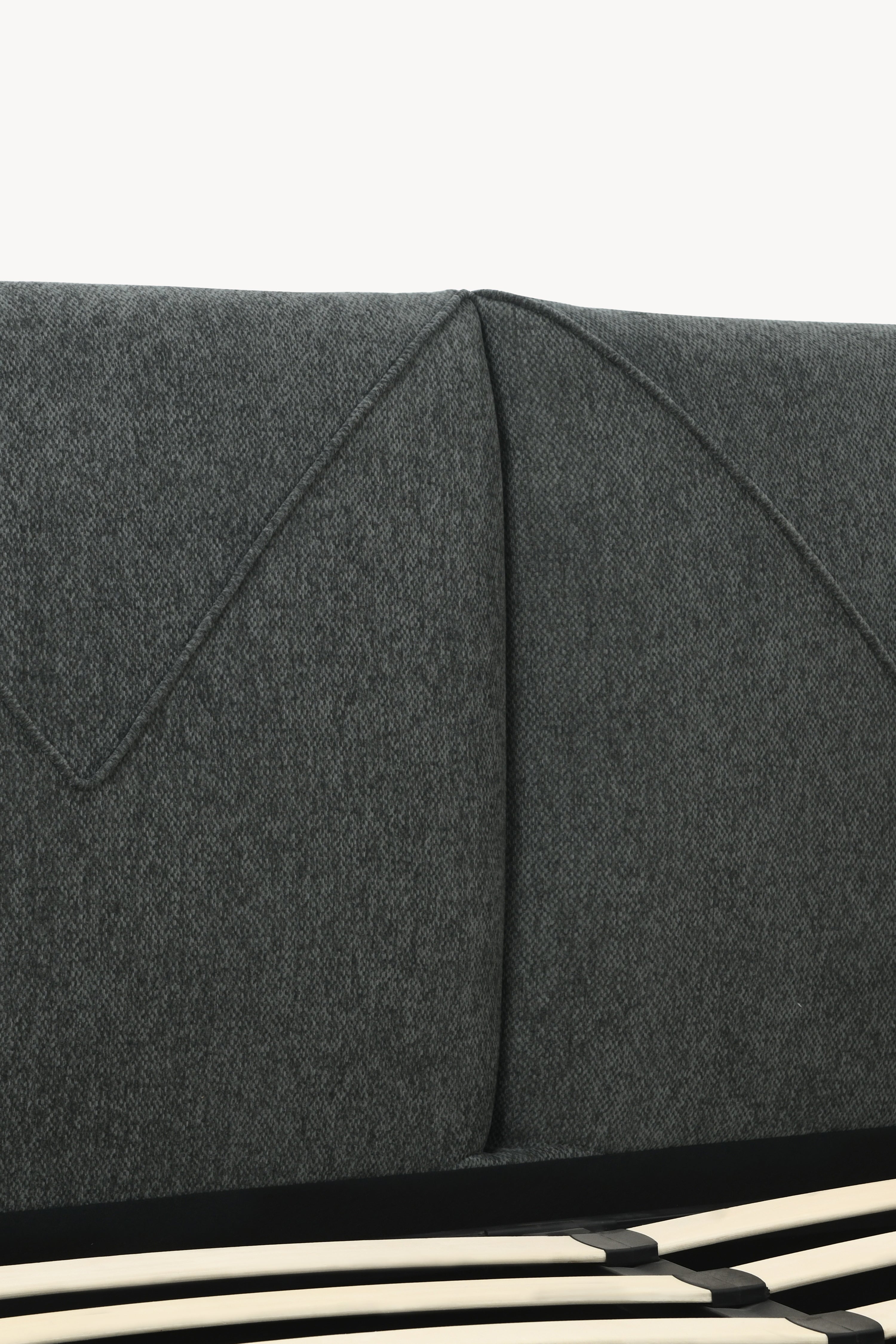 Letto matrimoniale con contenitore Martino per materasso 160x200 cm, Grigio - Immagine principale
