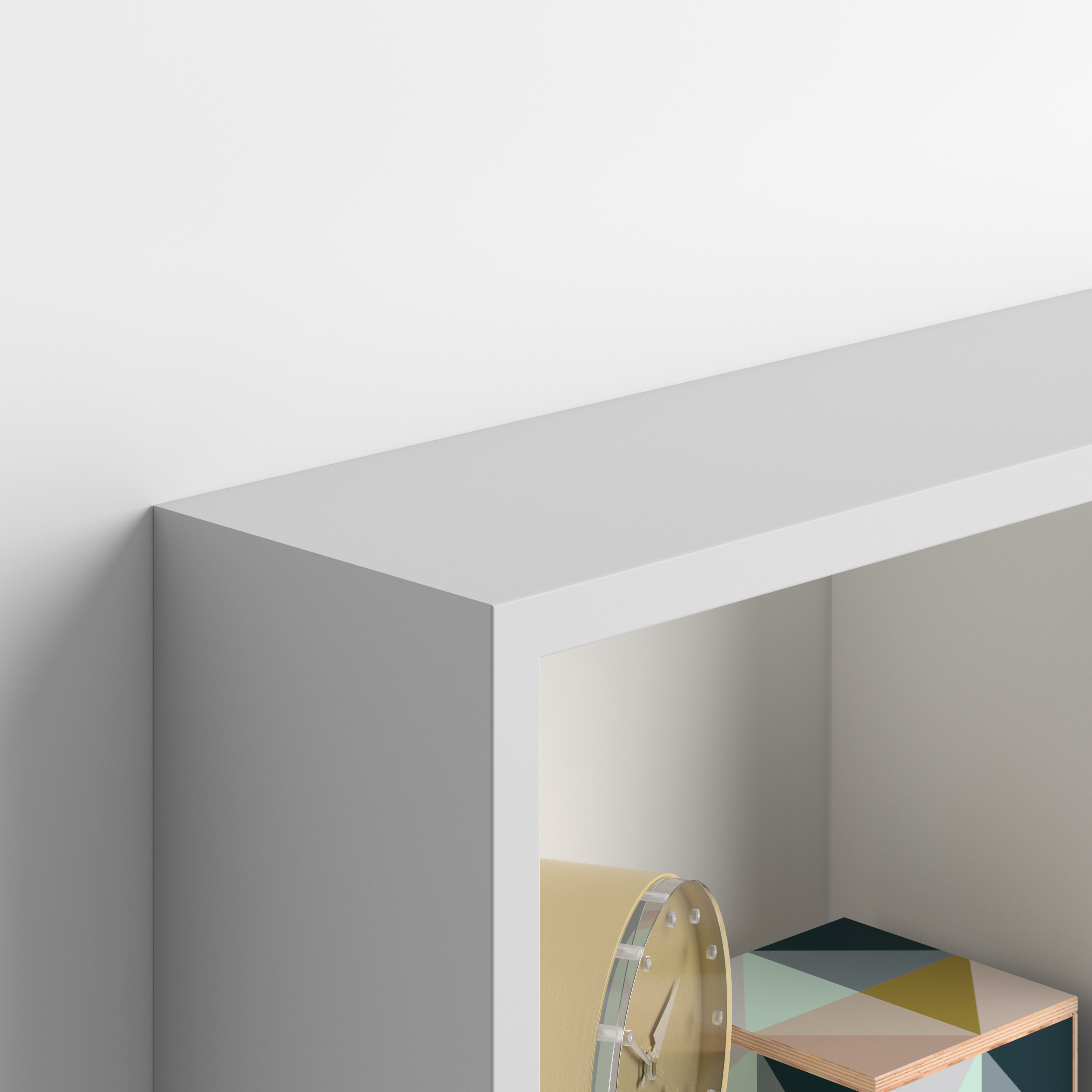 Estante en forma de cubo First, color Blanco mate - Detail image 1