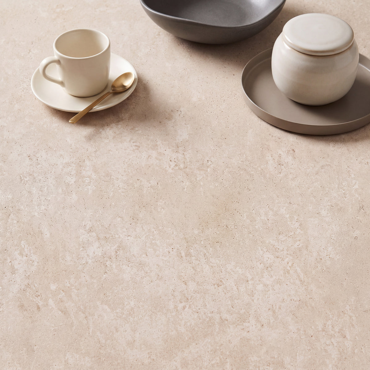 Kleurstaal Beige Marmerlook - Hoofdafbeelding