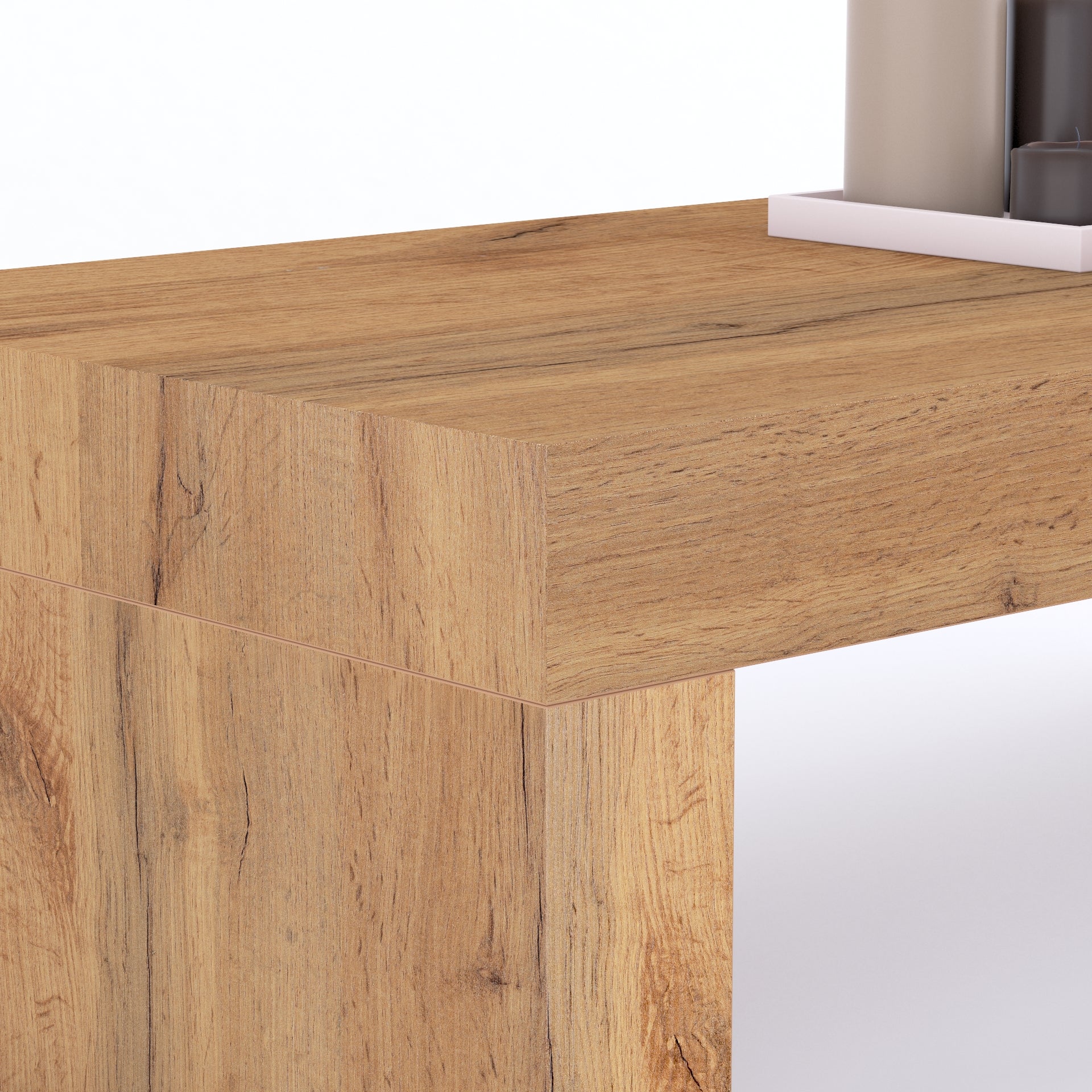 MeubleTV Evolution 180x40, Bois Rustique - Image de détail 2