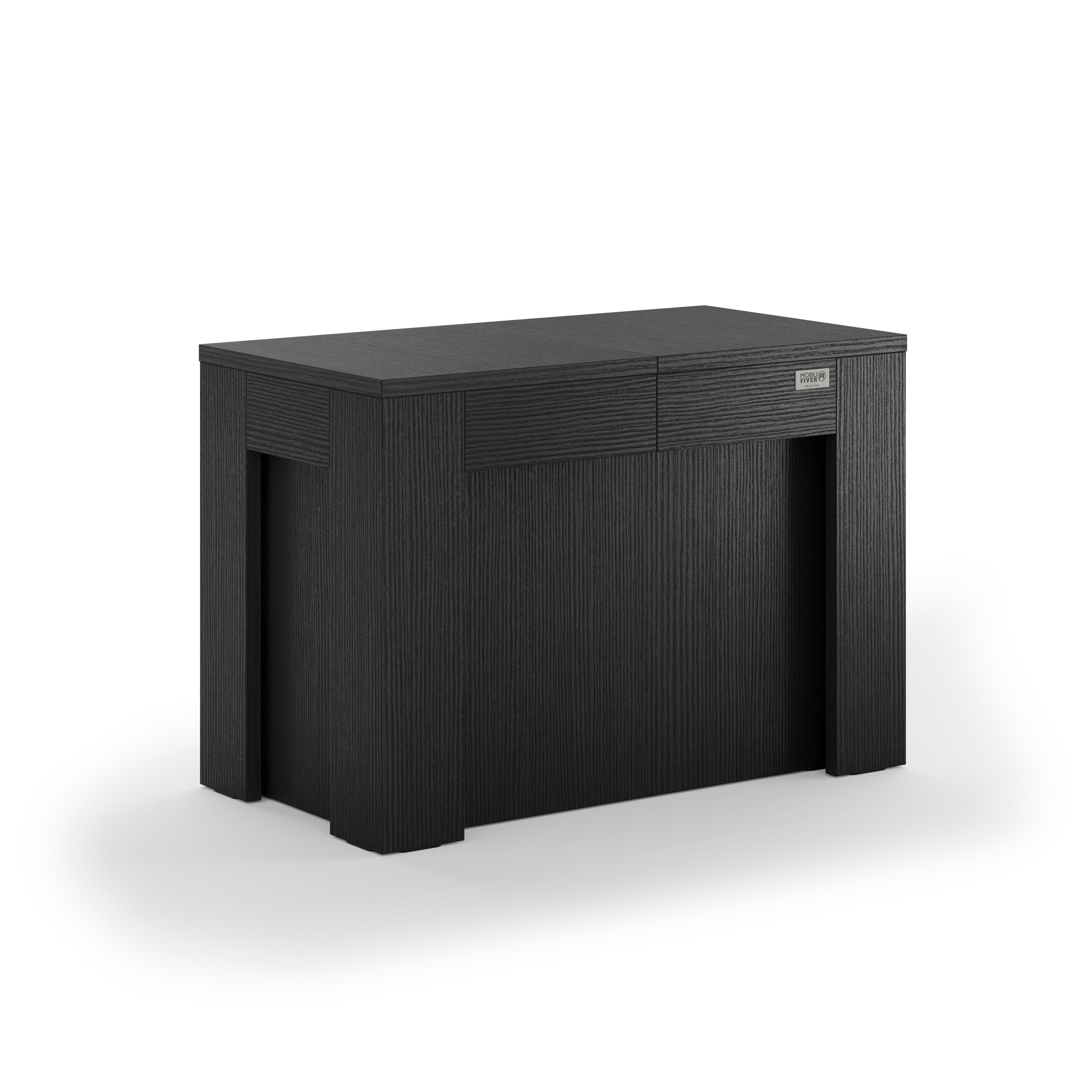 Banc Extensible Rachele 67,5(292)x35,6 cm, Frêne Noir