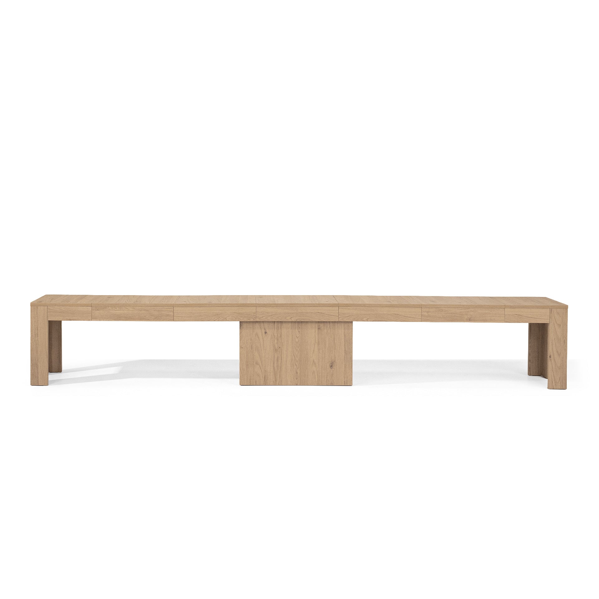 Banc Extensible Rachele 67,5(292)x35,6 cm, Chêne Clair - Detail image 3
