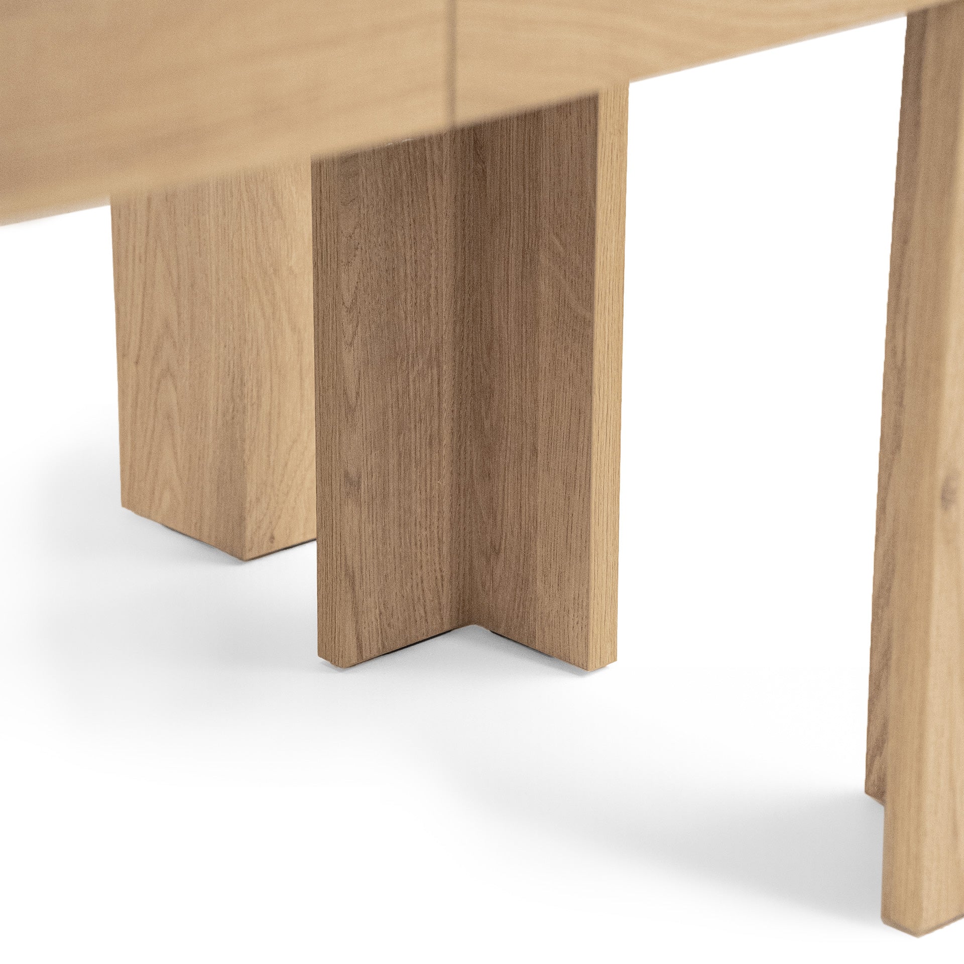 Banc Extensible Rachele 67,5(292)x35,6 cm, Chêne Clair - Detail image 6