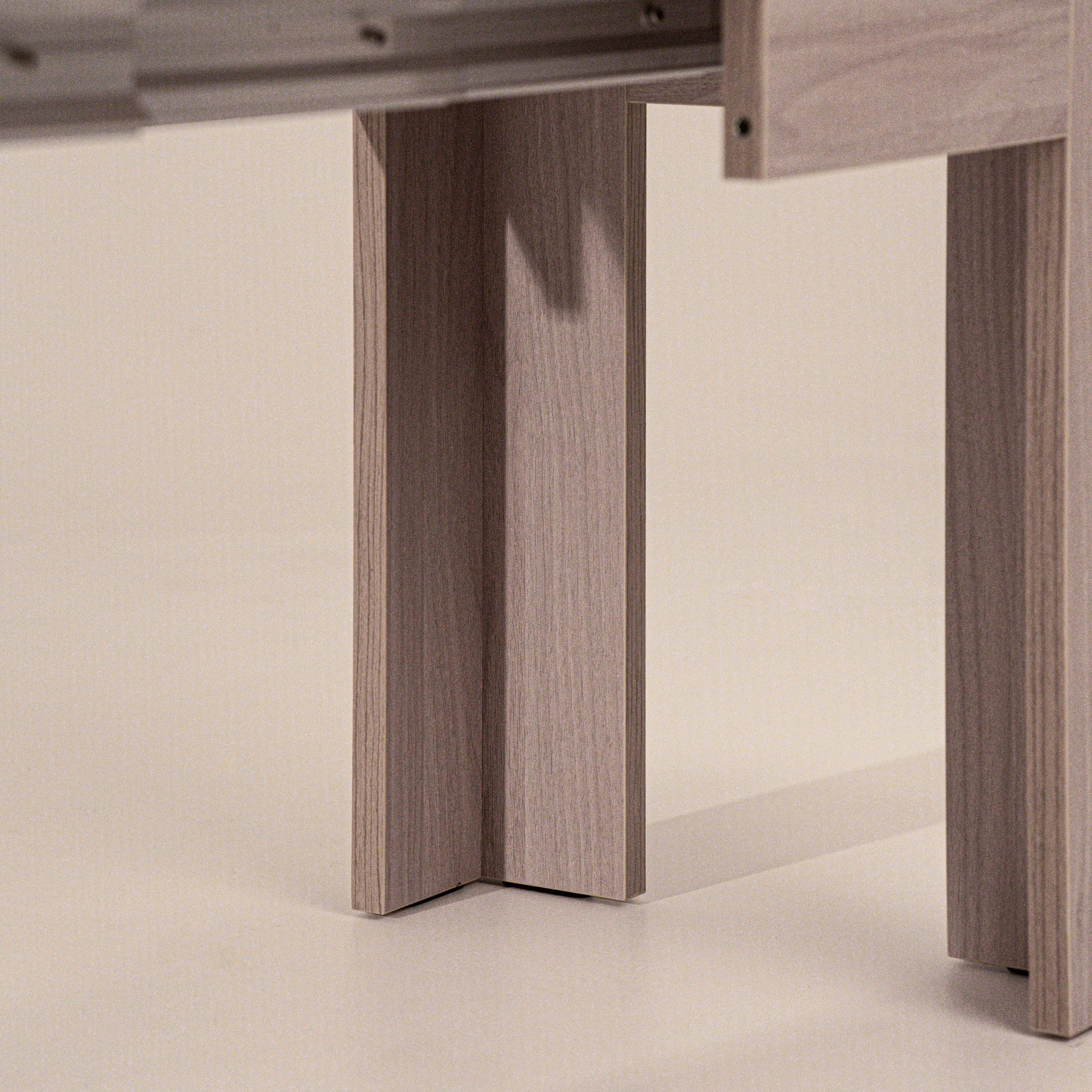 Banc Extensible X 67,5(292)x35,6 cm, Orme Perle - Detail image 8