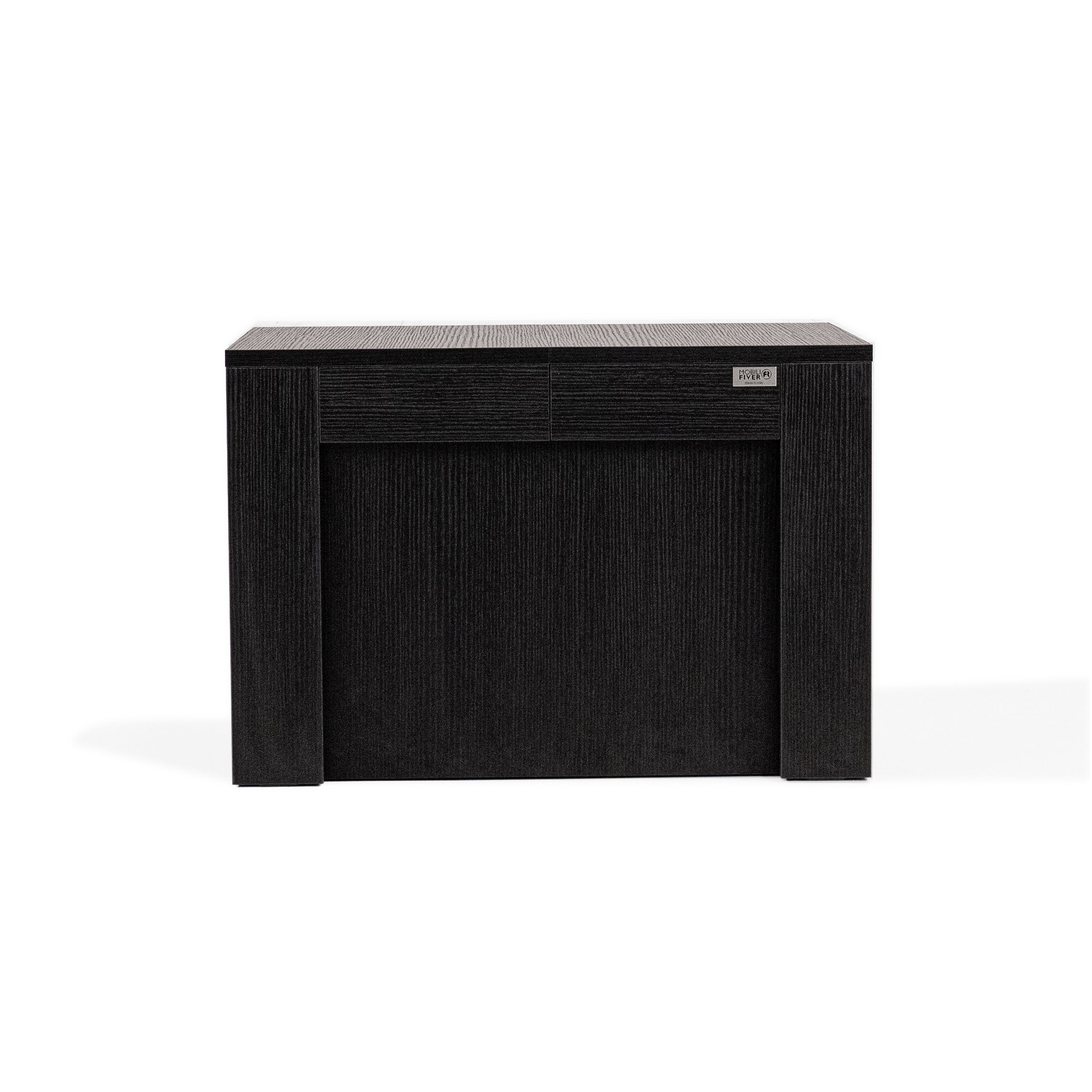 Ausziehbare Bank X 67,5(292)x35,6 cm, Esche Schwarz - Detail image 3
