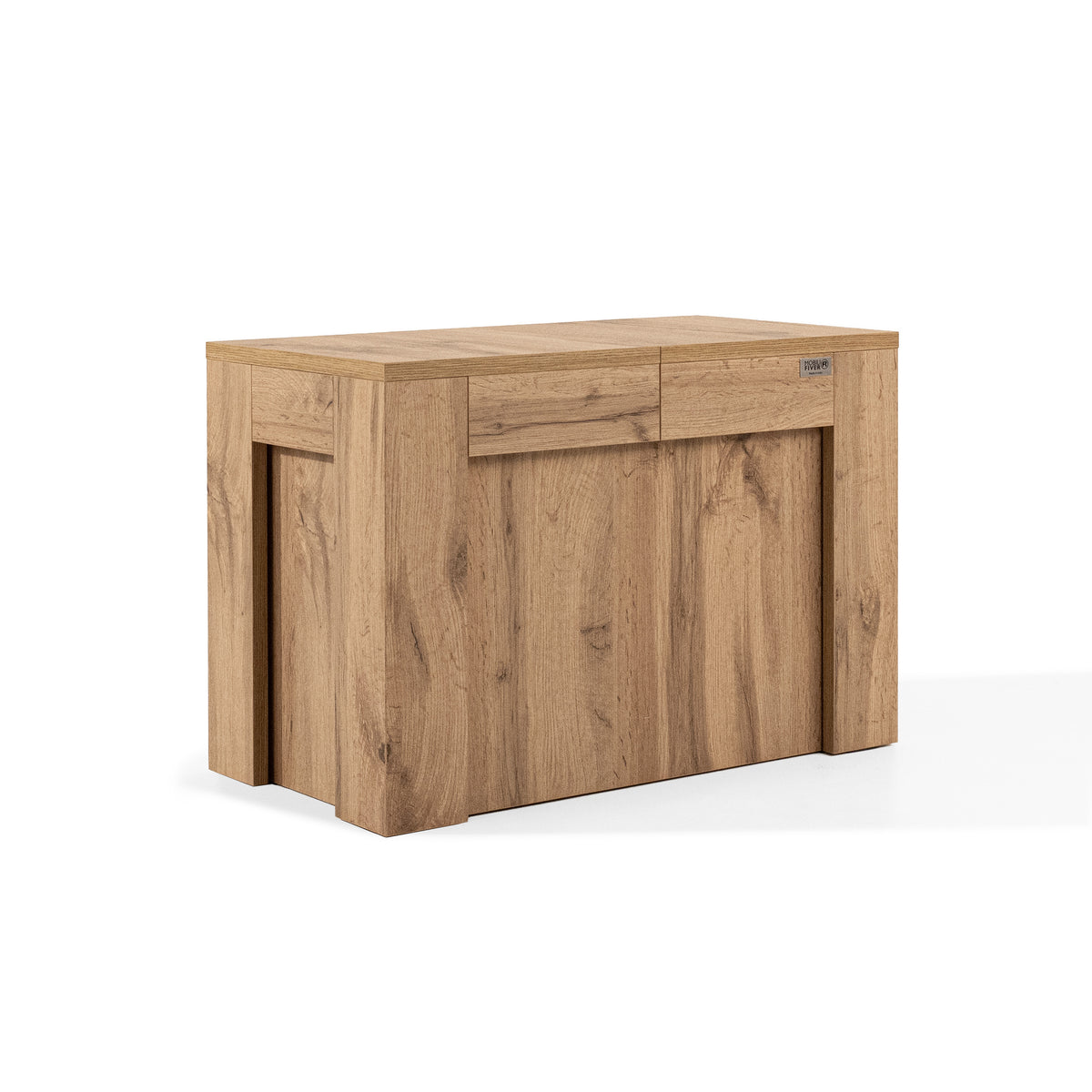 X Extendable Bench 67,5(292)x35,6 cm, Rustic Oak - Detail image 1