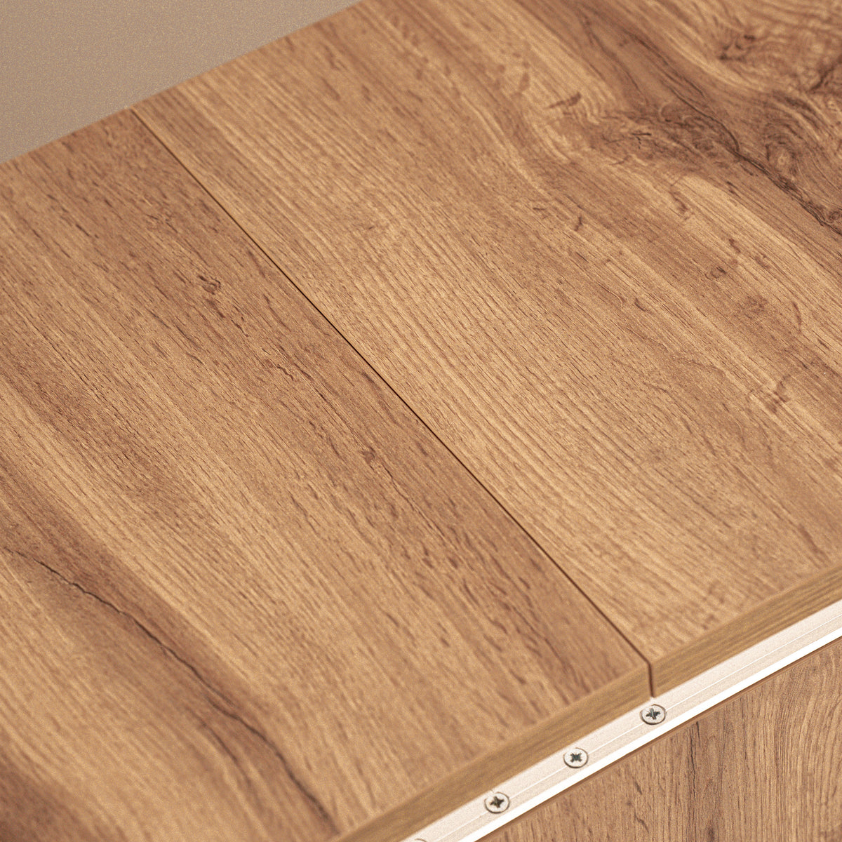 X Extendable Bench 67,5(292)x35,6 cm, Rustic Oak - Detail image 9