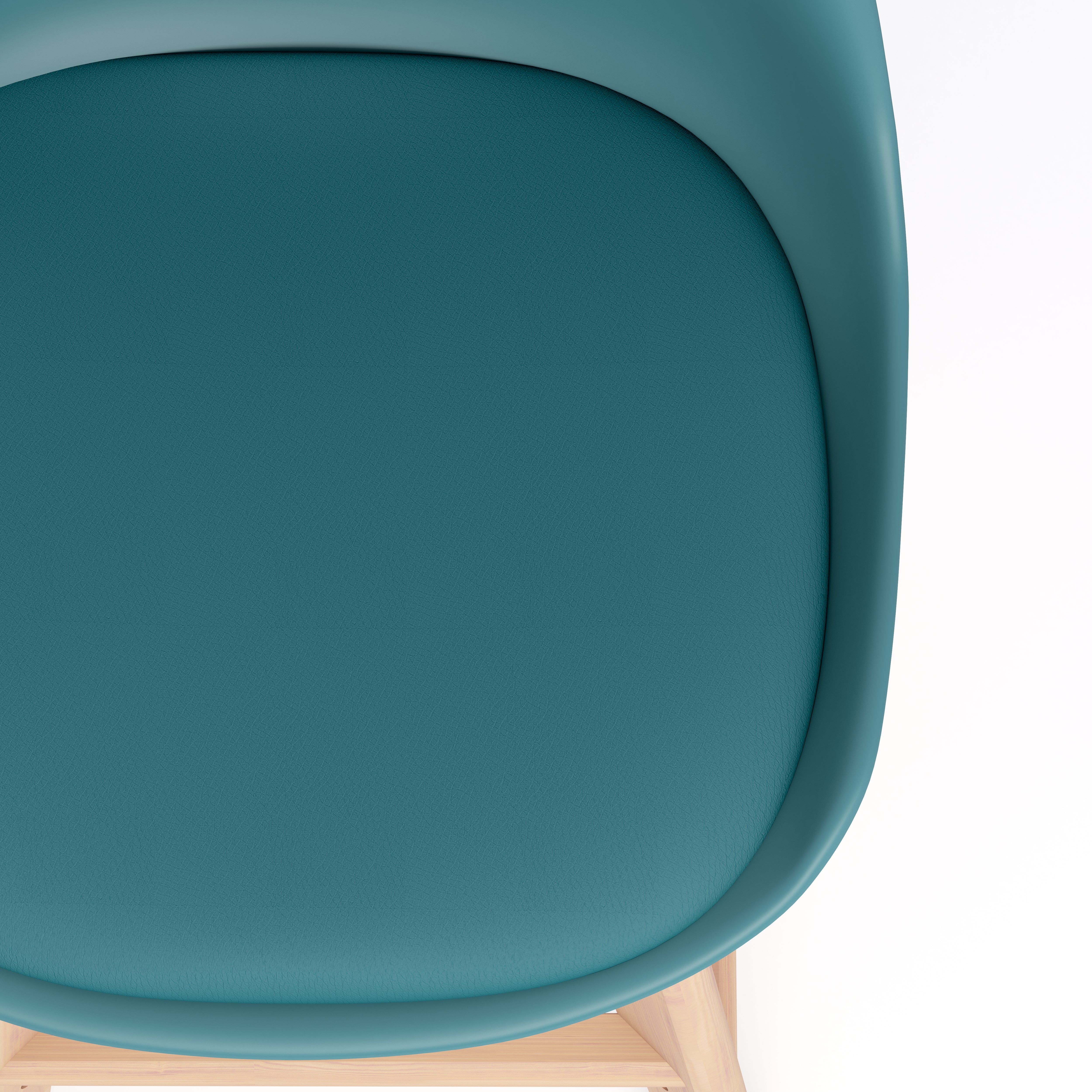 Set de 2 taburetes altos Greta, color Petróleo - Detail image 1