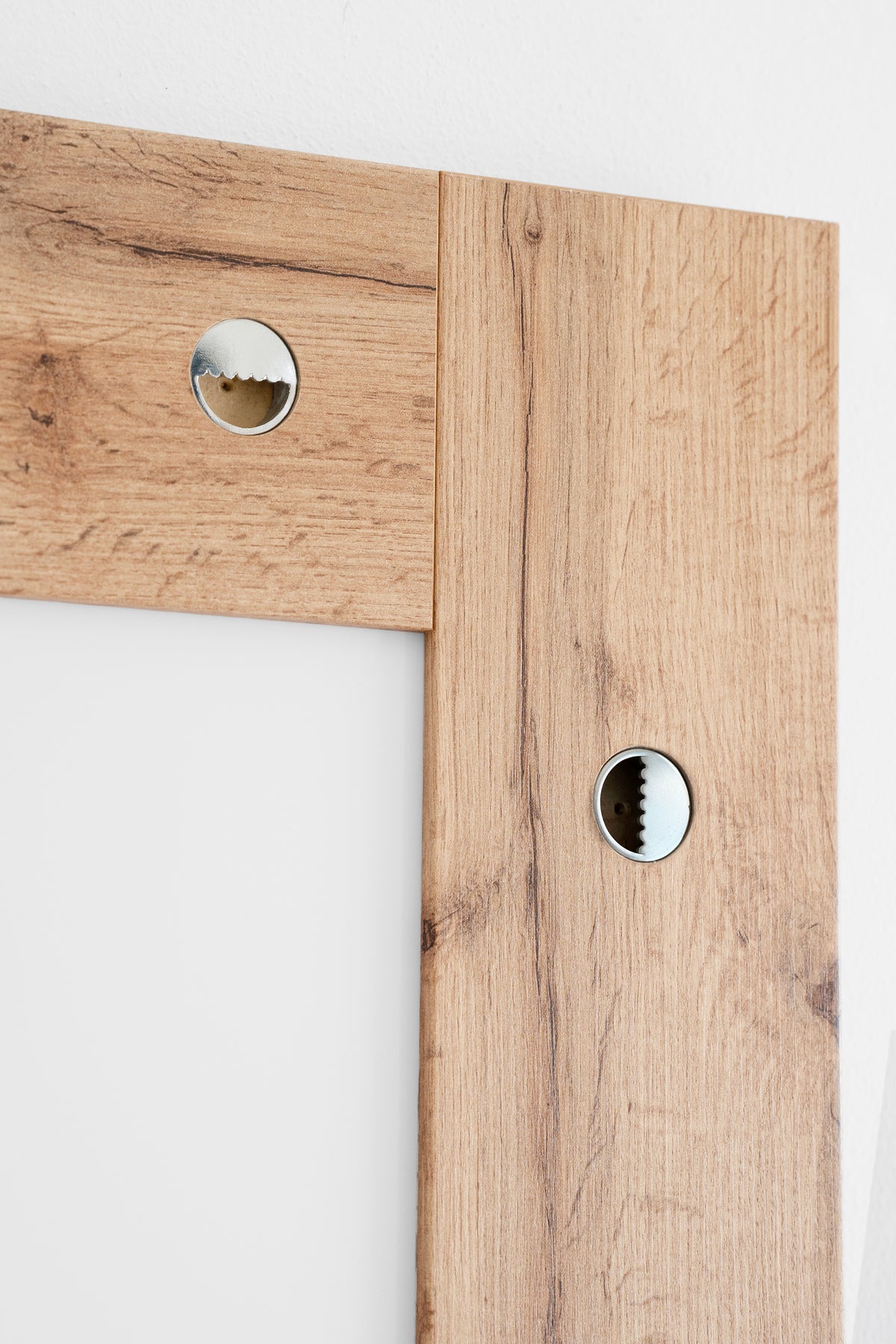 Evolution Rectangular Mirror, 120 x 70 cm, Rustic Oak - Detail image 6