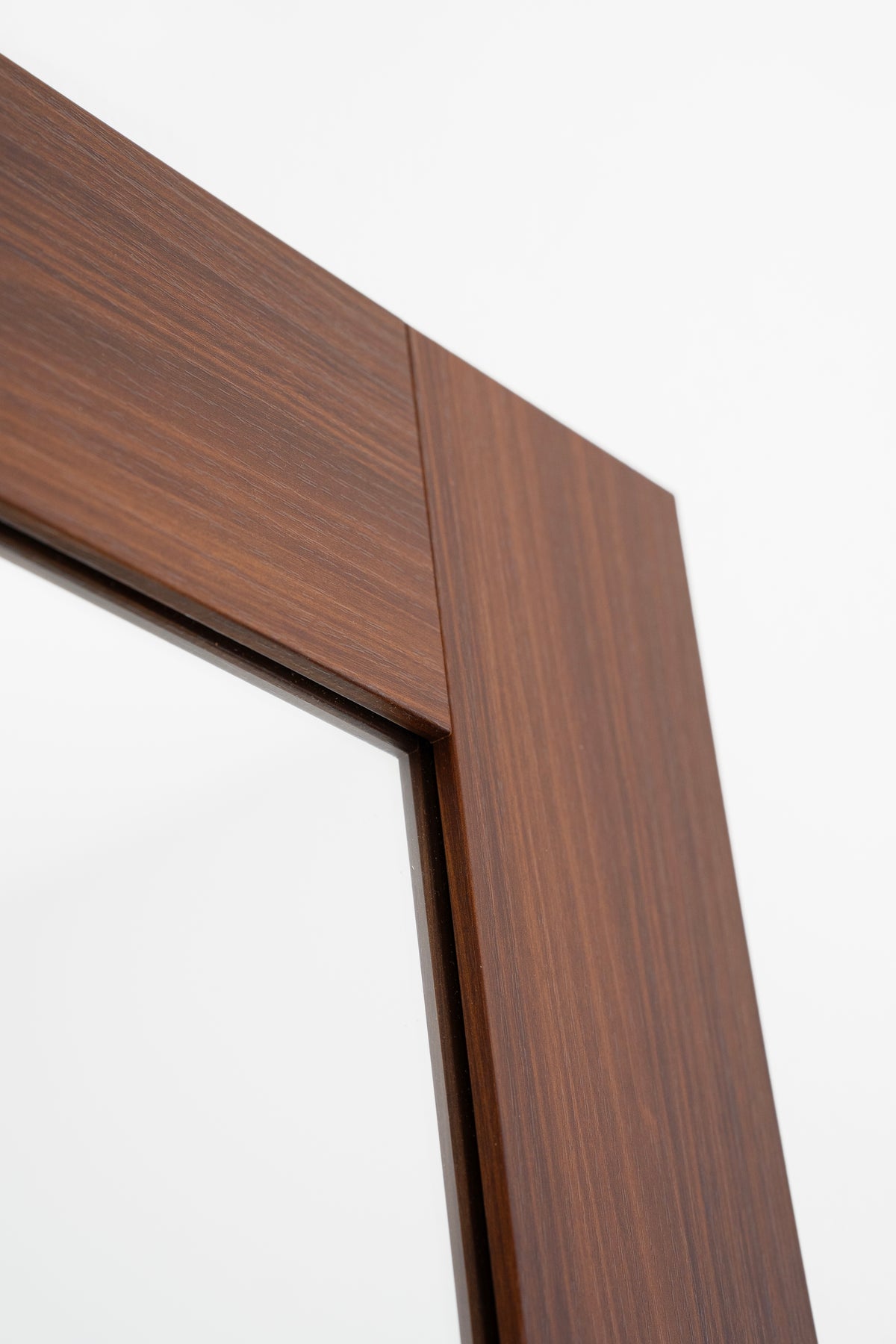 Evolution Rectangular Mirror, 170 x 70 cm, Canaletto Walnut - Detail image 5