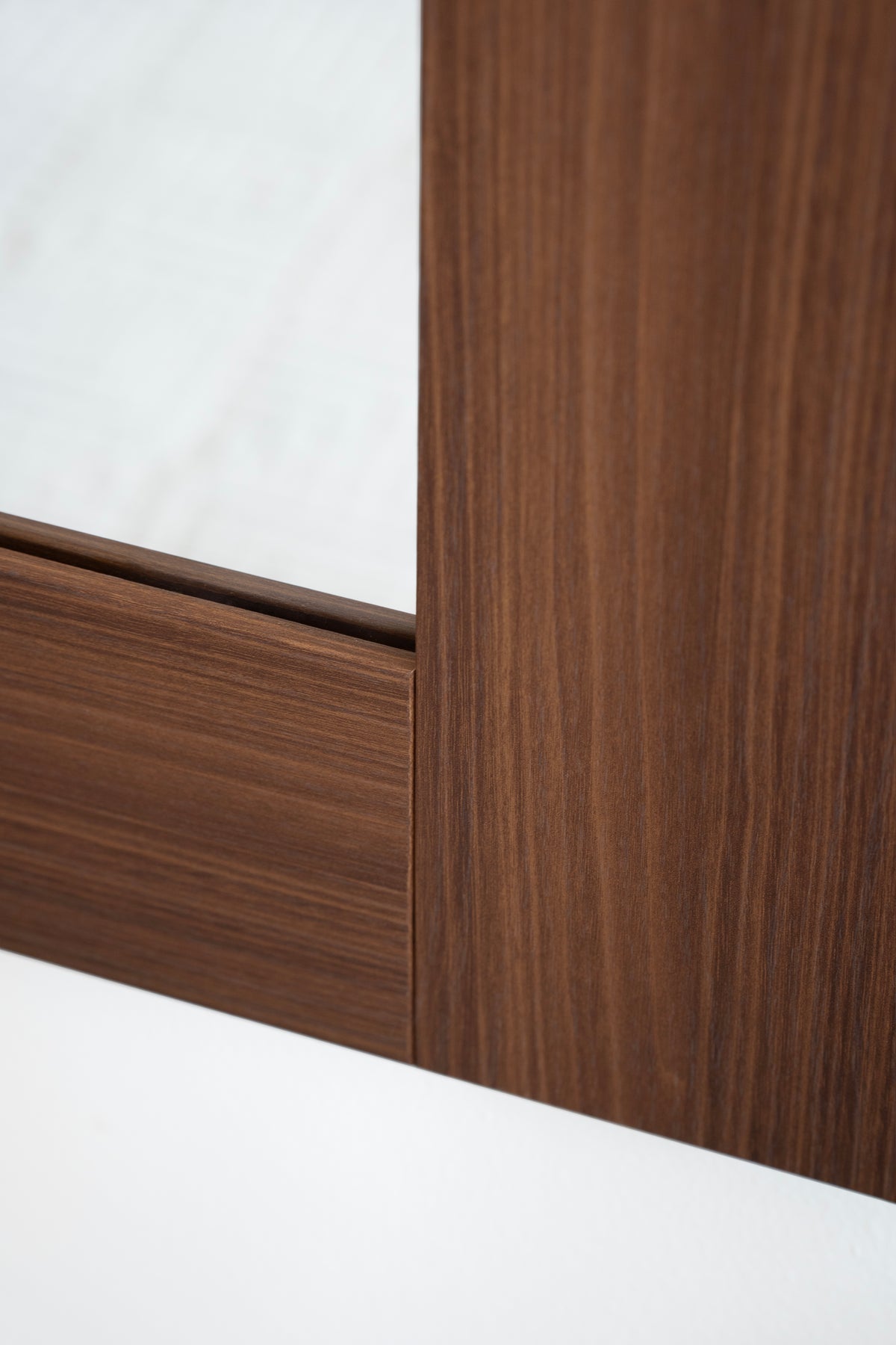 Evolution Rectangular Mirror, 170 x 70 cm, Canaletto Walnut - Detail image 7
