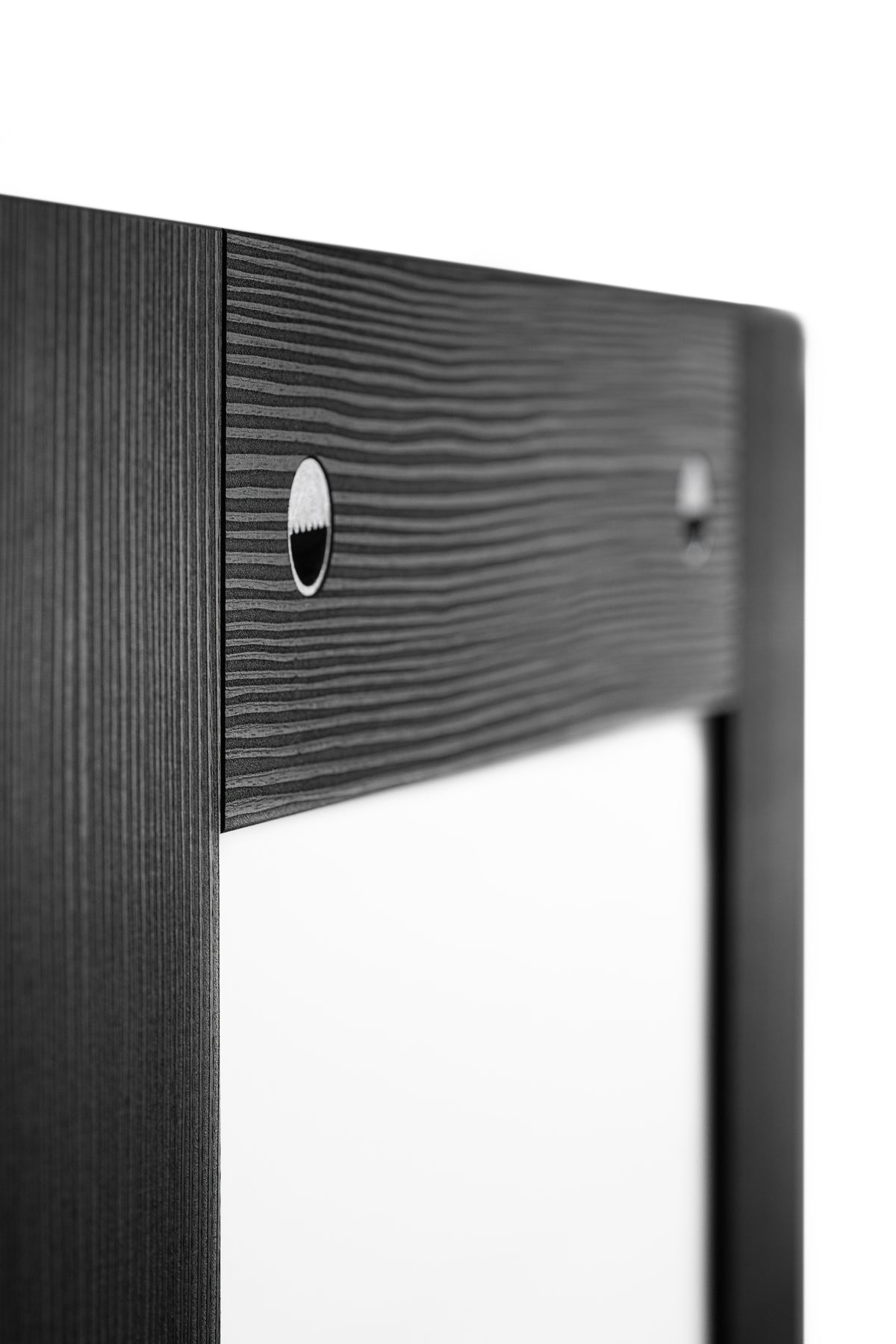 Evolution Rectangular Mirror, 170 x 70 cm, Black Ash - Detail image 8