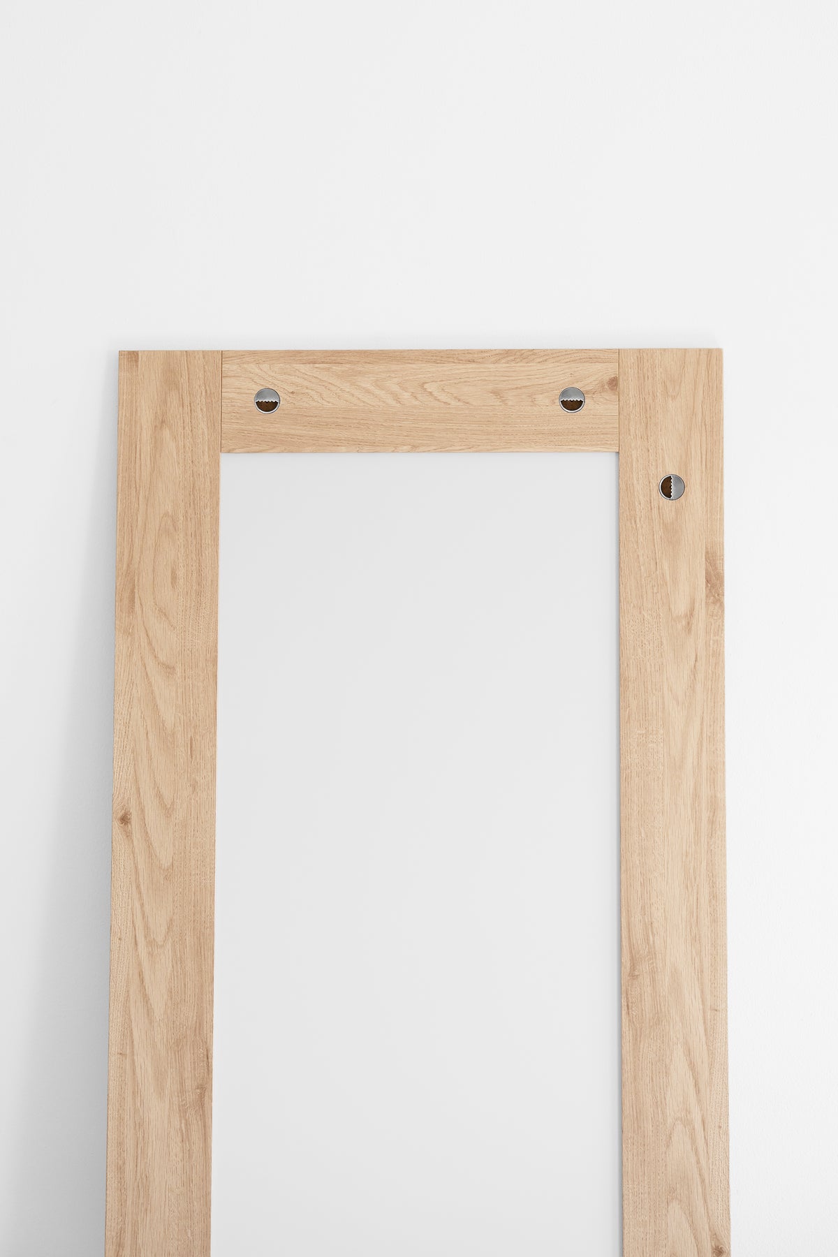 Evolution Rectangular Mirror, 170 x 70 cm, Natural Oak - Detail image 8