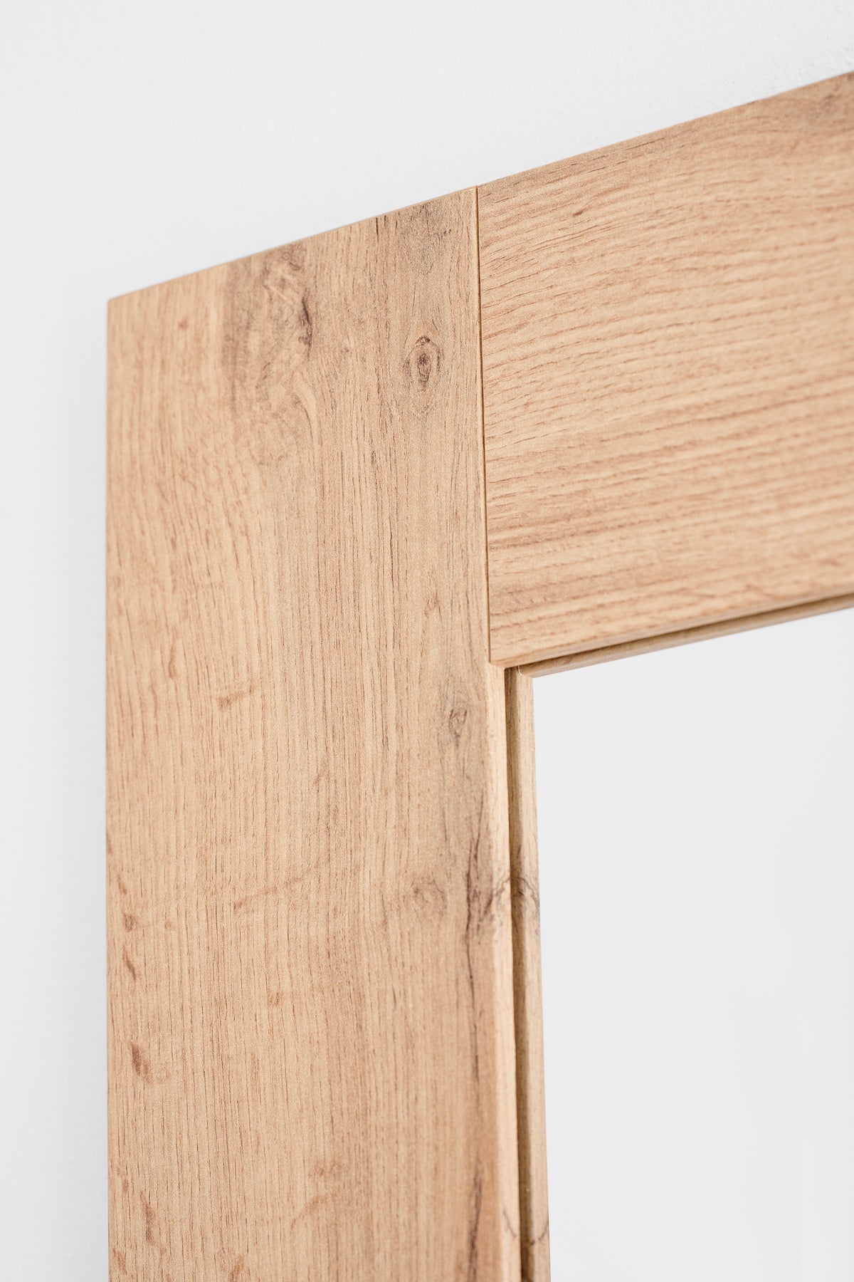 Evolution Rectangular Mirror, 170 x 70 cm, Rustic Oak - Detail image 6