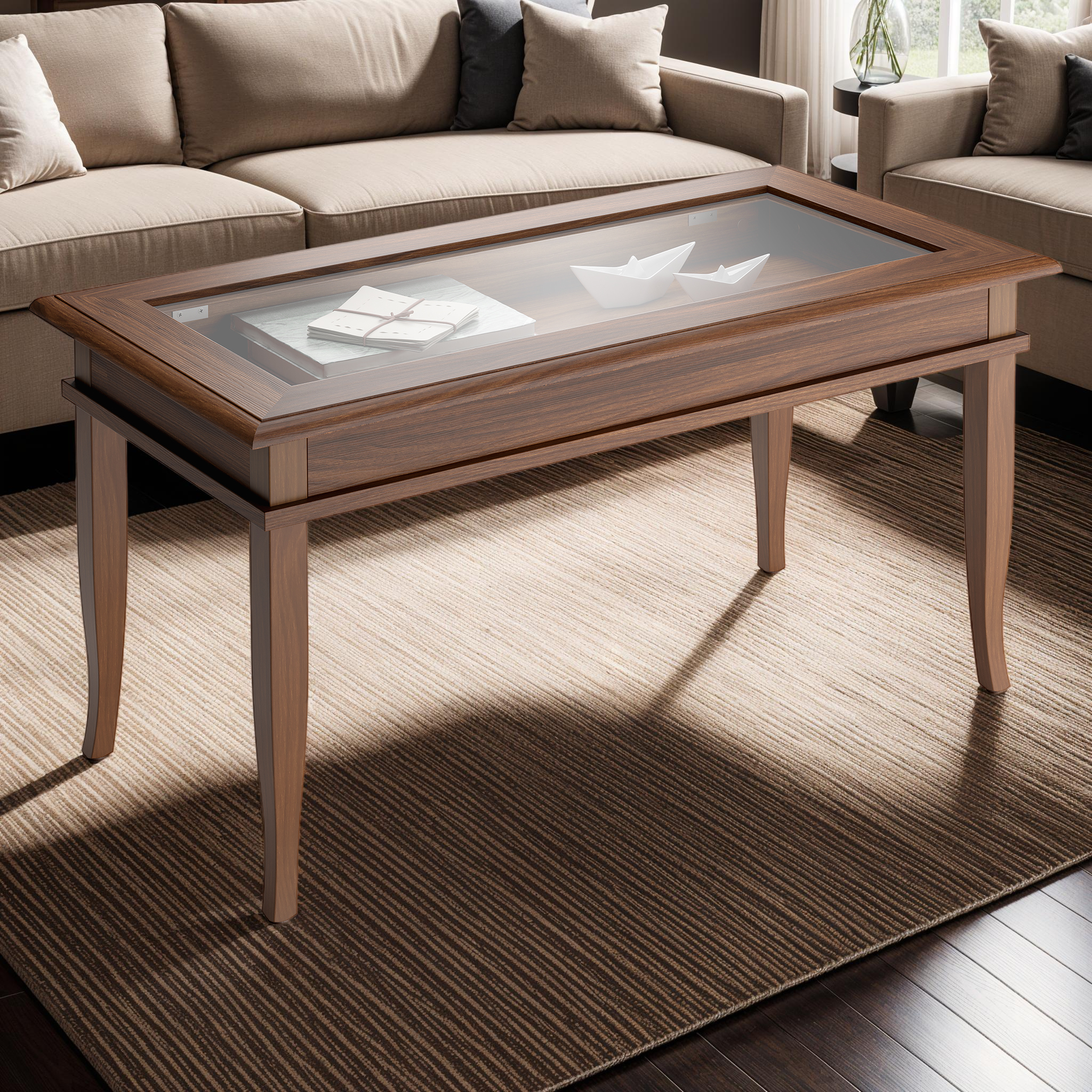 Classico Couchtisch, Nussbaum Canaletto - Set image 1