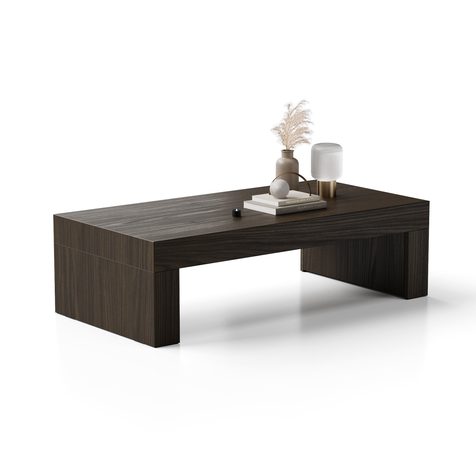 Tavolino Evolution 120x60, Noce Scuro - Immagine principale