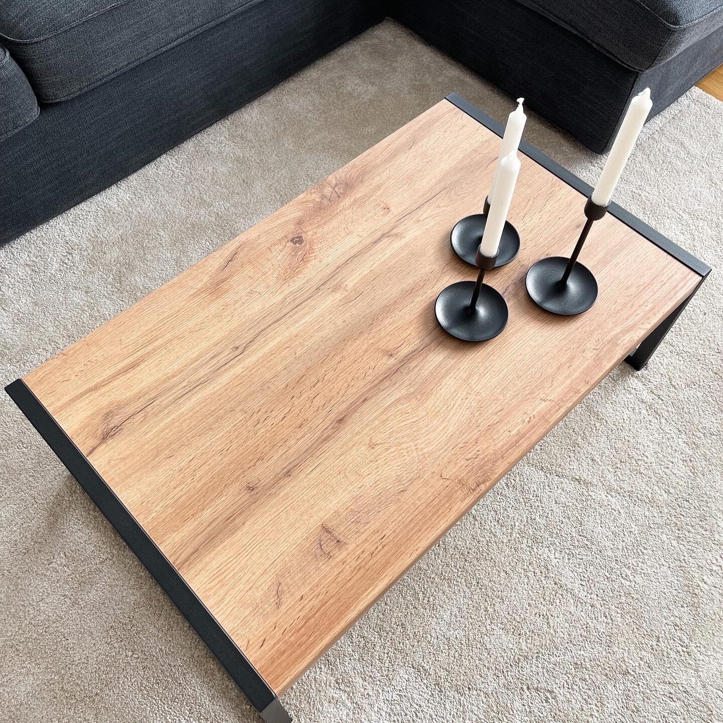 Table basse, Luxury, Bois Rustique - Set image 2