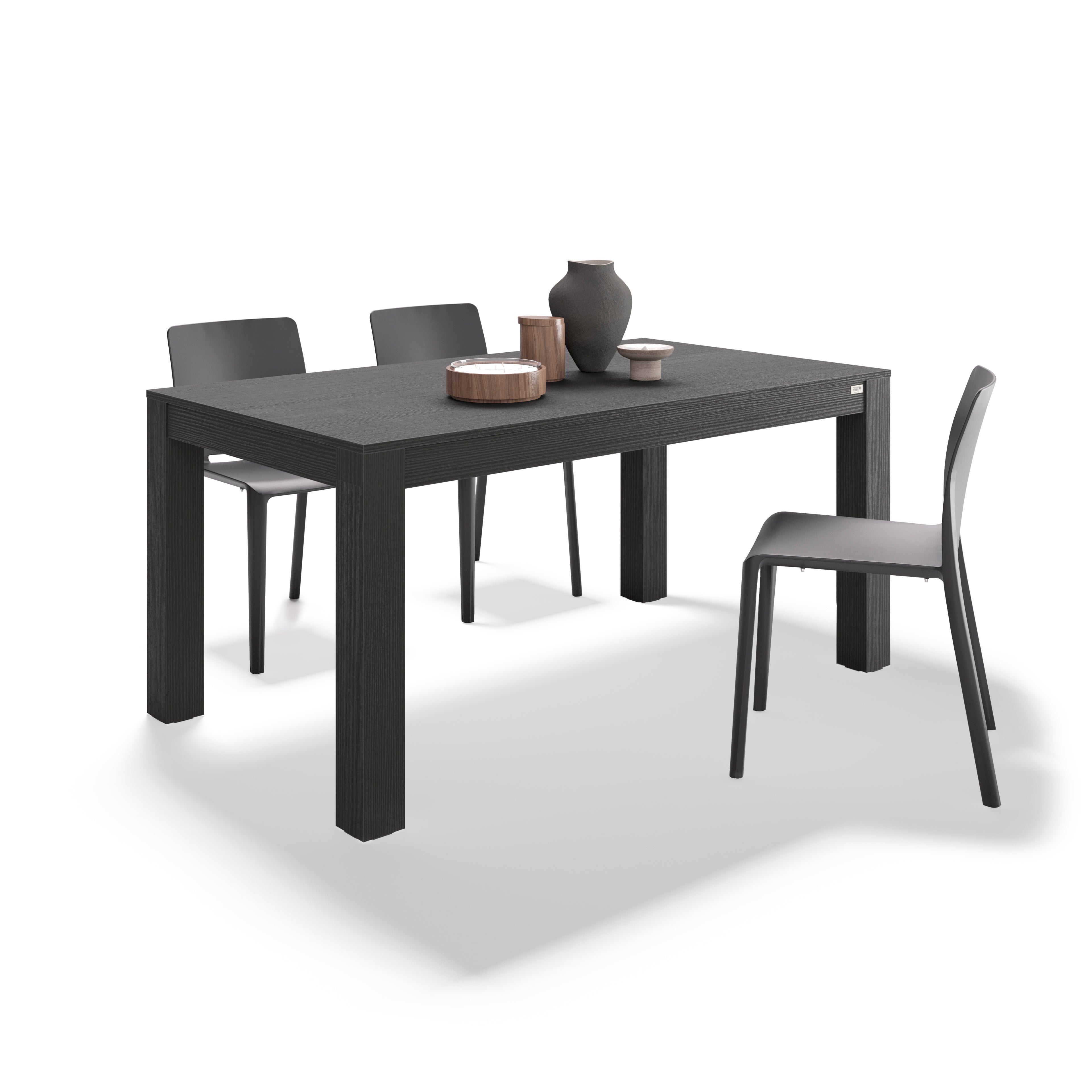 Esstisch Rachele 160x90 cm, Esche Zwart