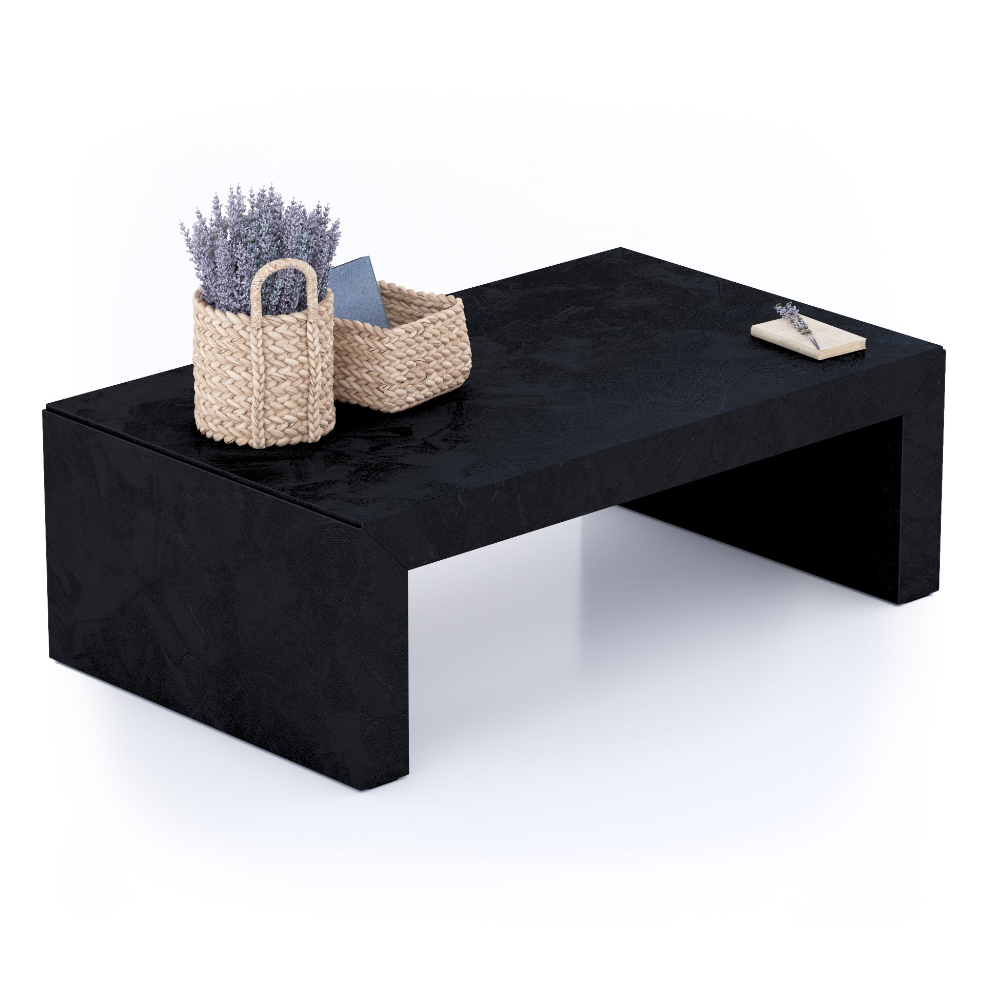 Angelica Couchtisch, Schwarzer Beton