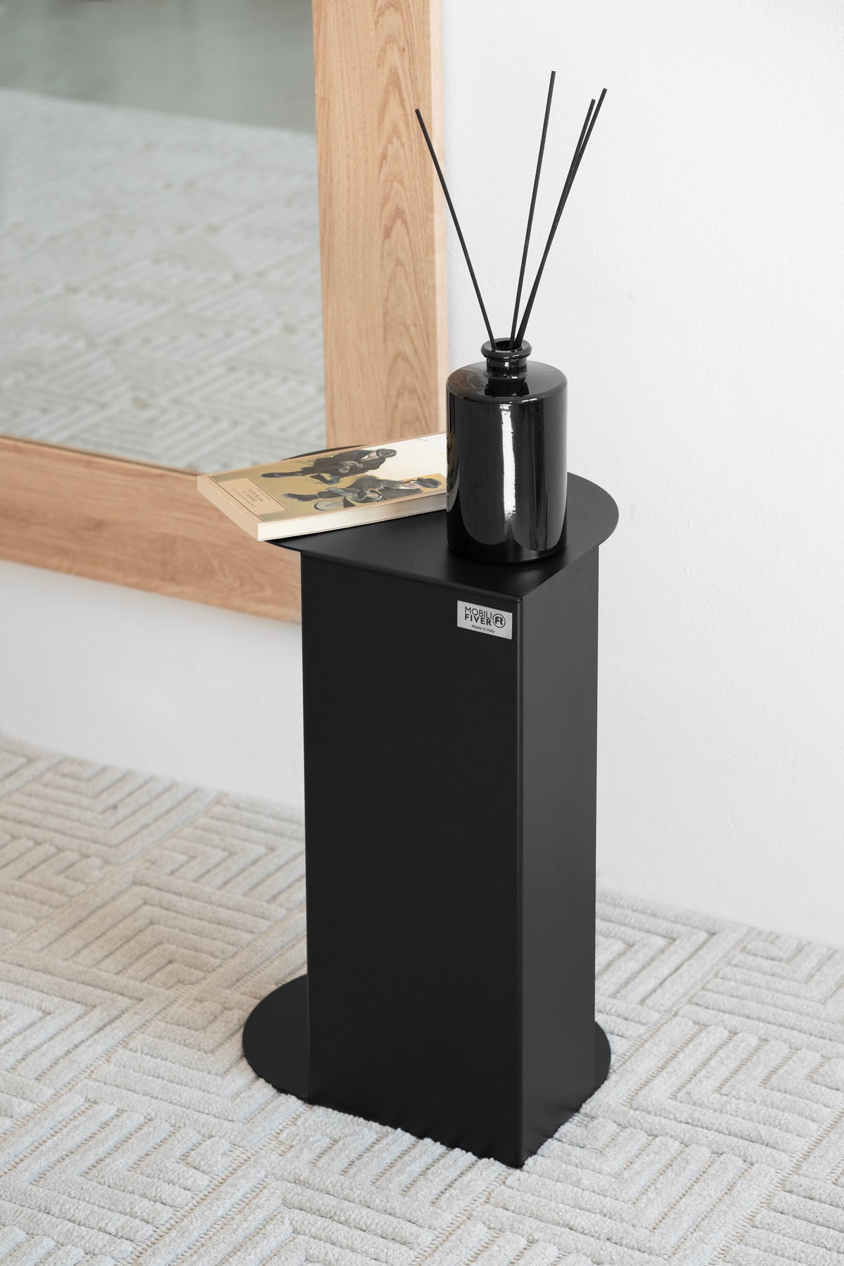 Camilla Metal Side Table, 30x22,5x45 cm, Black - Detail image 6