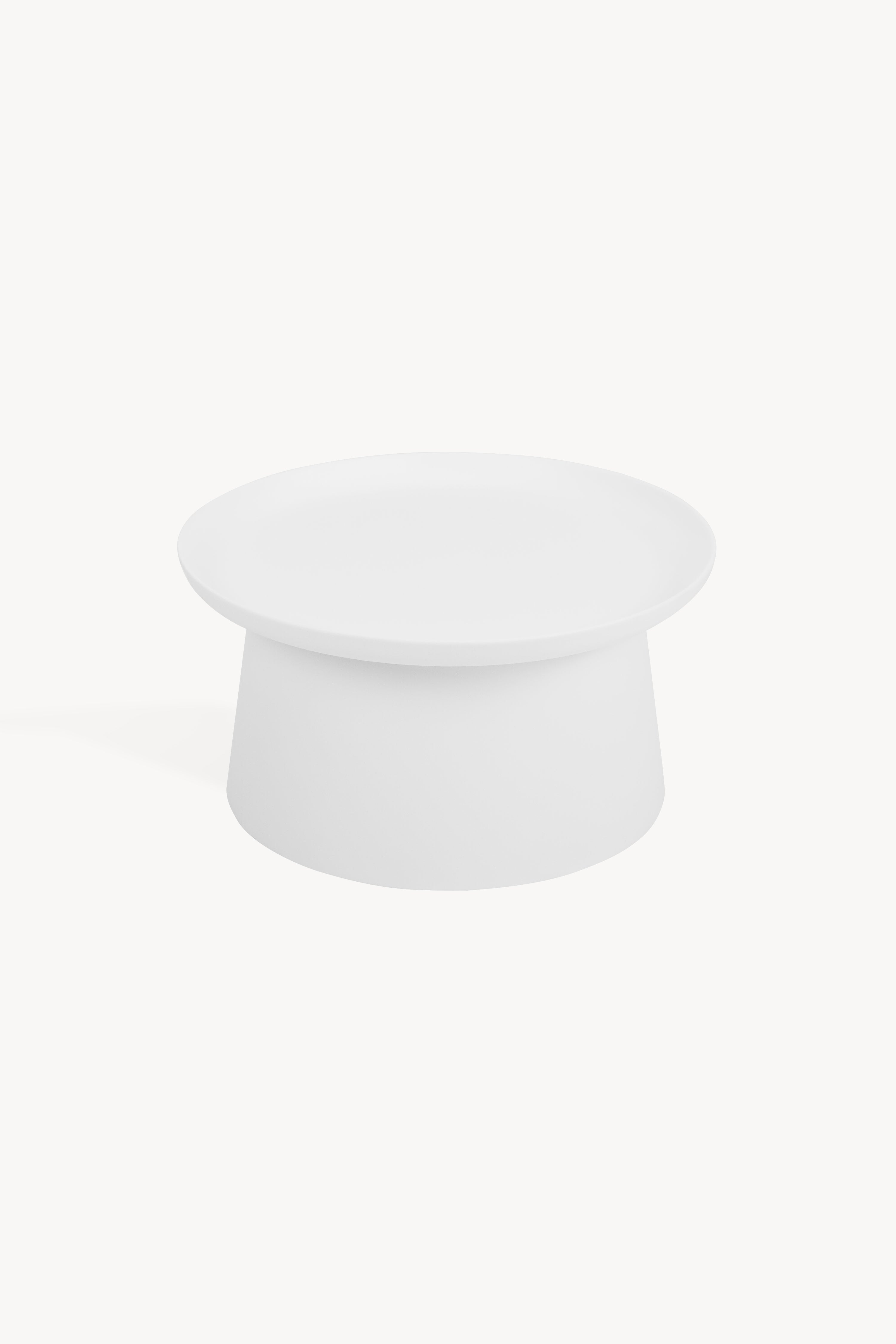 Round coffee table Olivia, 70x70x36 cm, White - Detail image 7