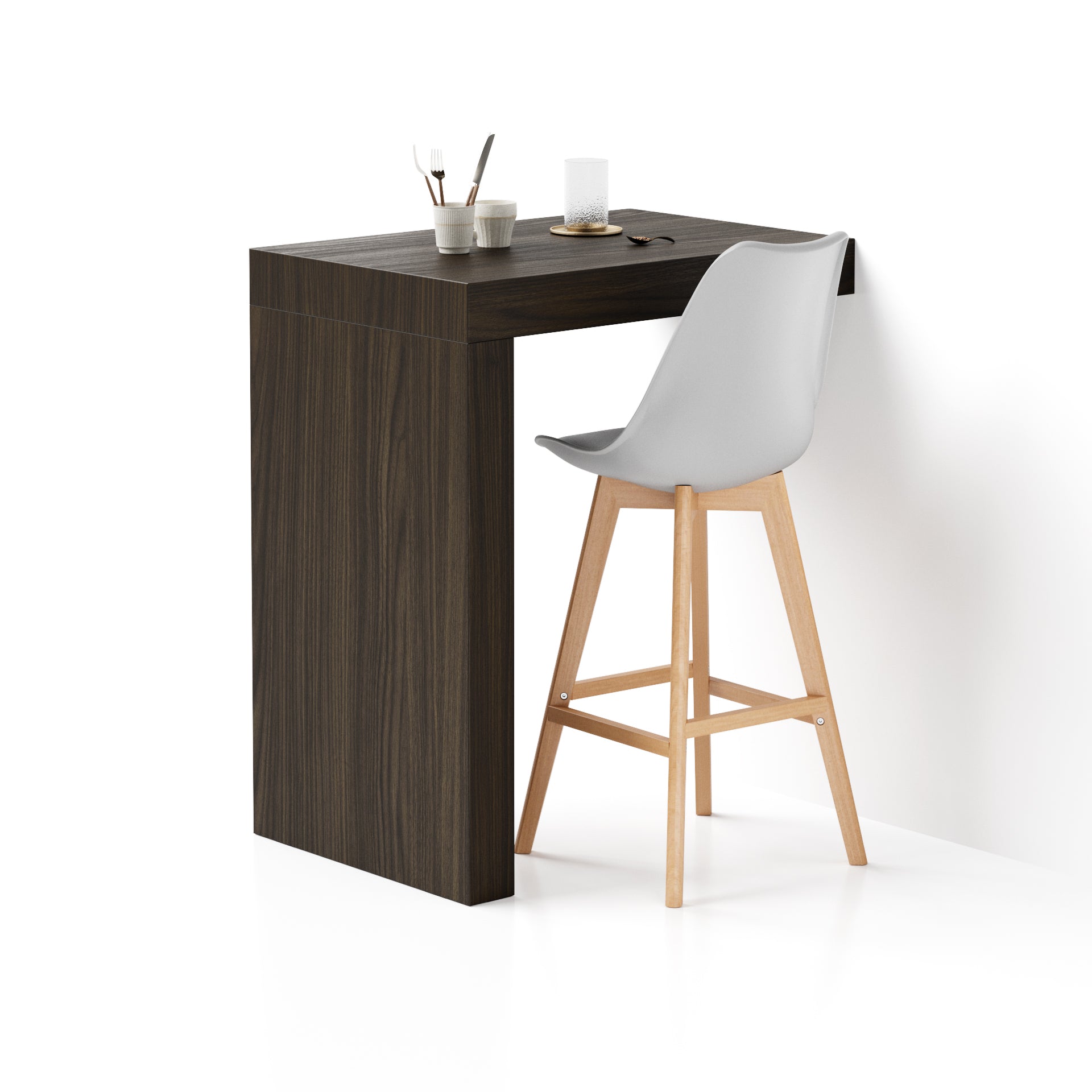 Péninsule Evolution 90x60, Noyer Américain