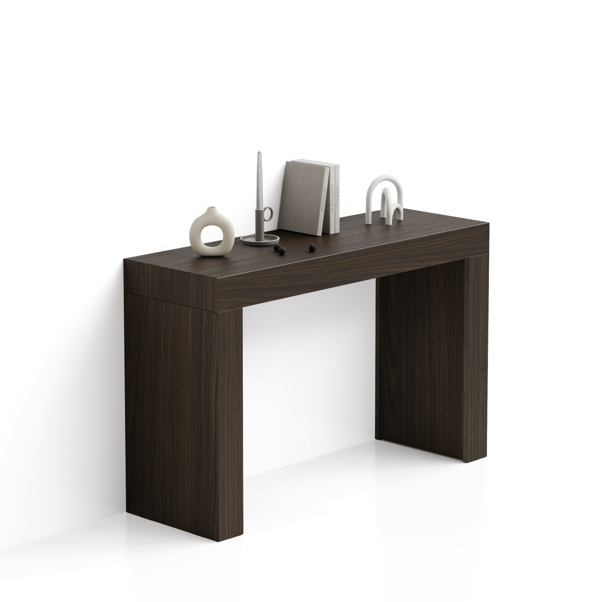 Konsolentisch Evolution 120x40 Eingangsbereich, Nussbaum, Dunkel - Main image