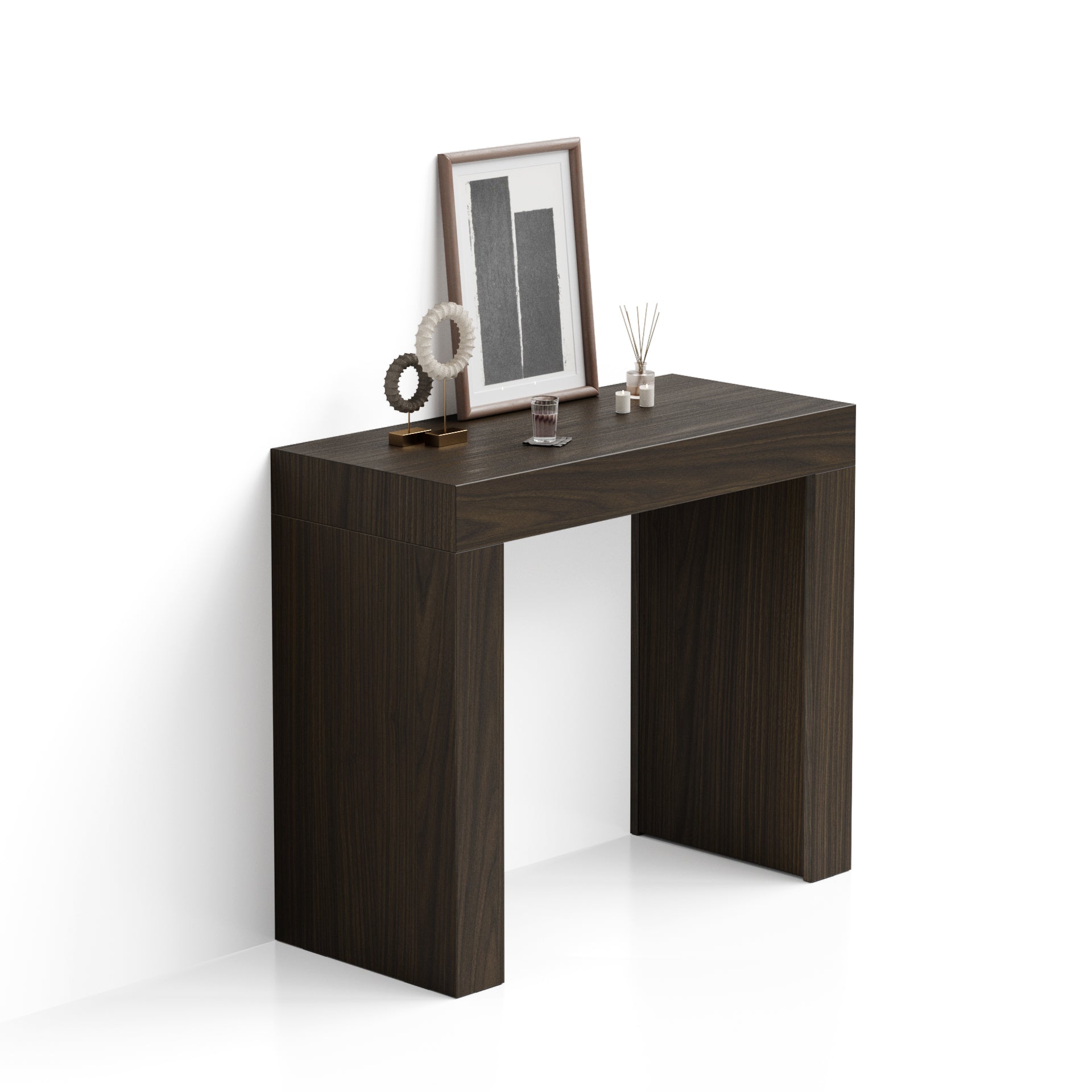 Consolle Ingresso Evolution 90x40, Noce Scuro - Immagine principale