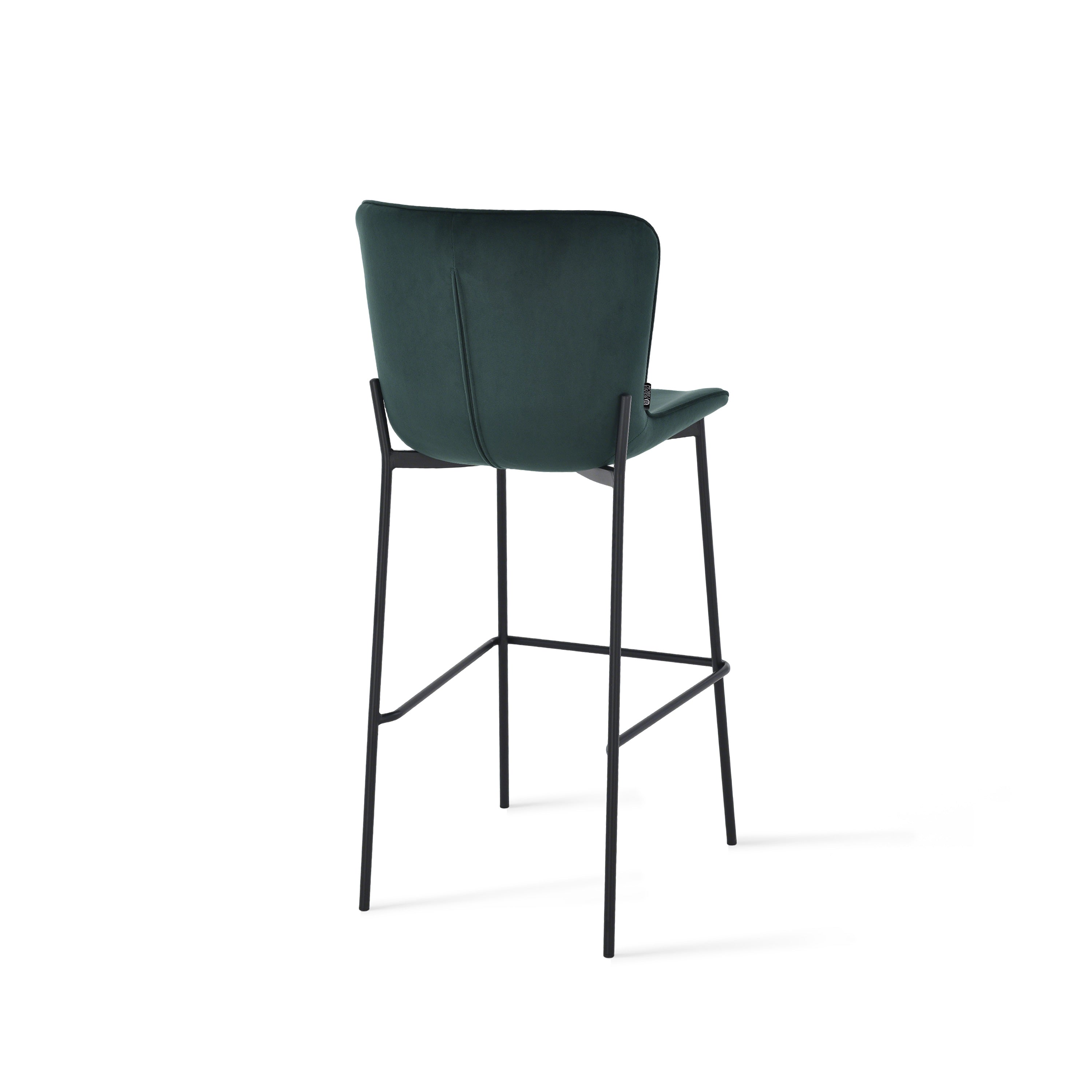 Banquetas de veludo Ambra, Conjunto de 2, Verde Esmeralda - Imagem de detalhe 6