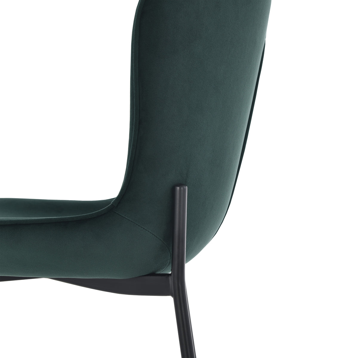 Banquetas de veludo Ambra, Conjunto de 2, Verde Esmeralda - Imagem de detalhe 9