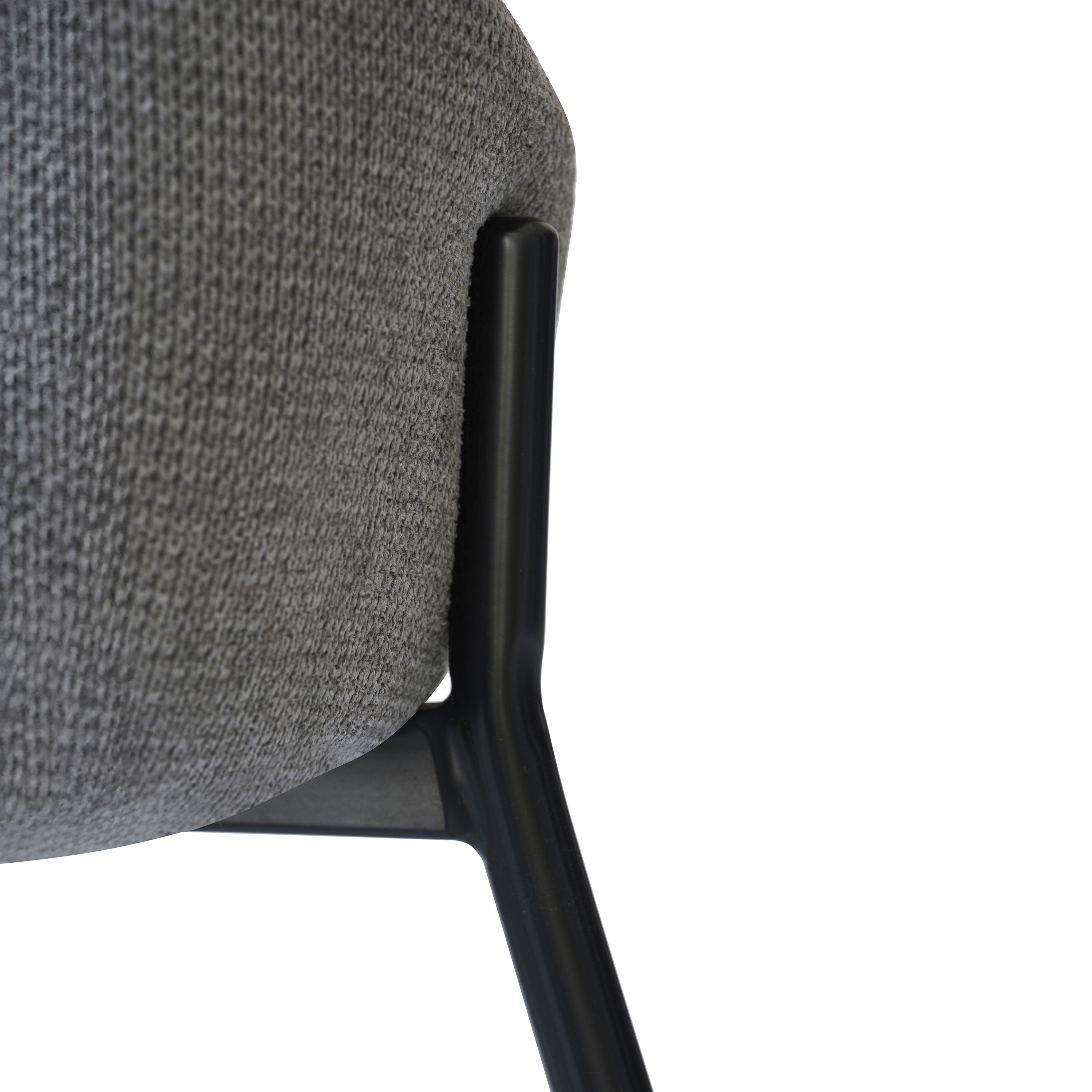 Agata Stoffstühle, 2er-Set, Anthrazit - Detail image 6