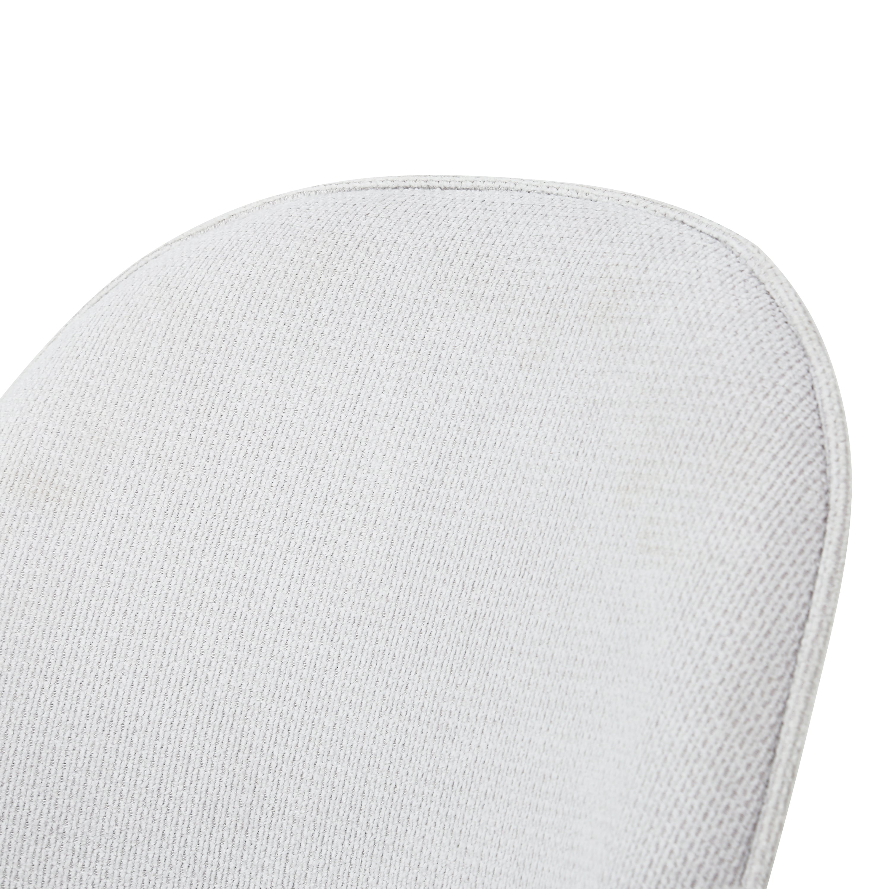 Agata Stoffhocker, 2er-Set, Eisweiß - Detail image 9