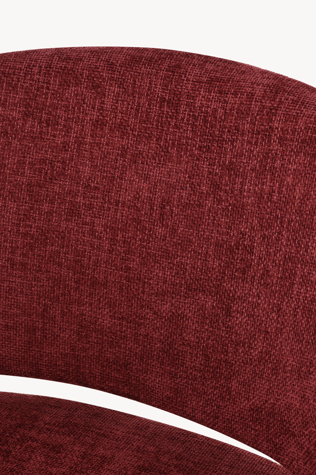 Barbara Fabric Armchair, Red - Detail image 13
