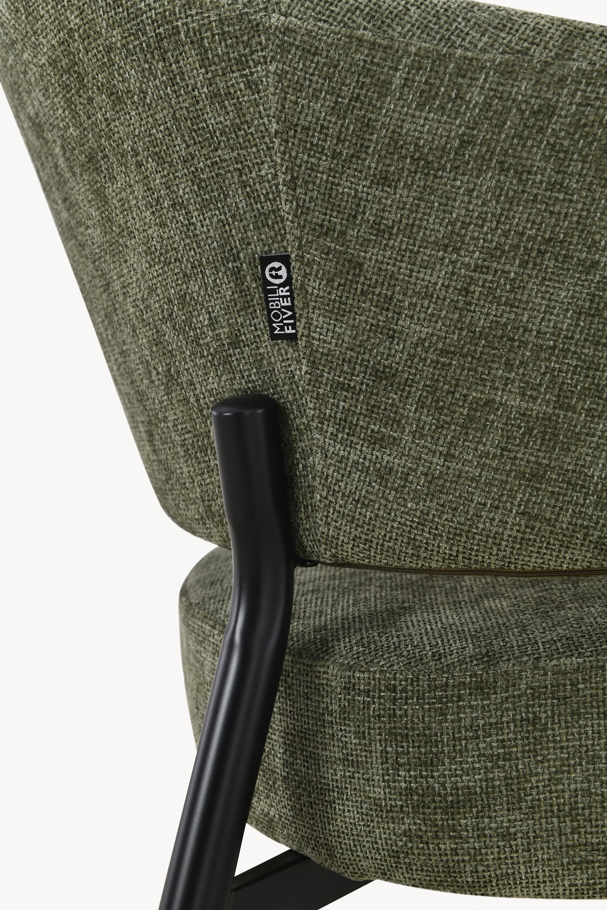 Křeslo Barbara z látky, zelené - Detailní obrázek 11