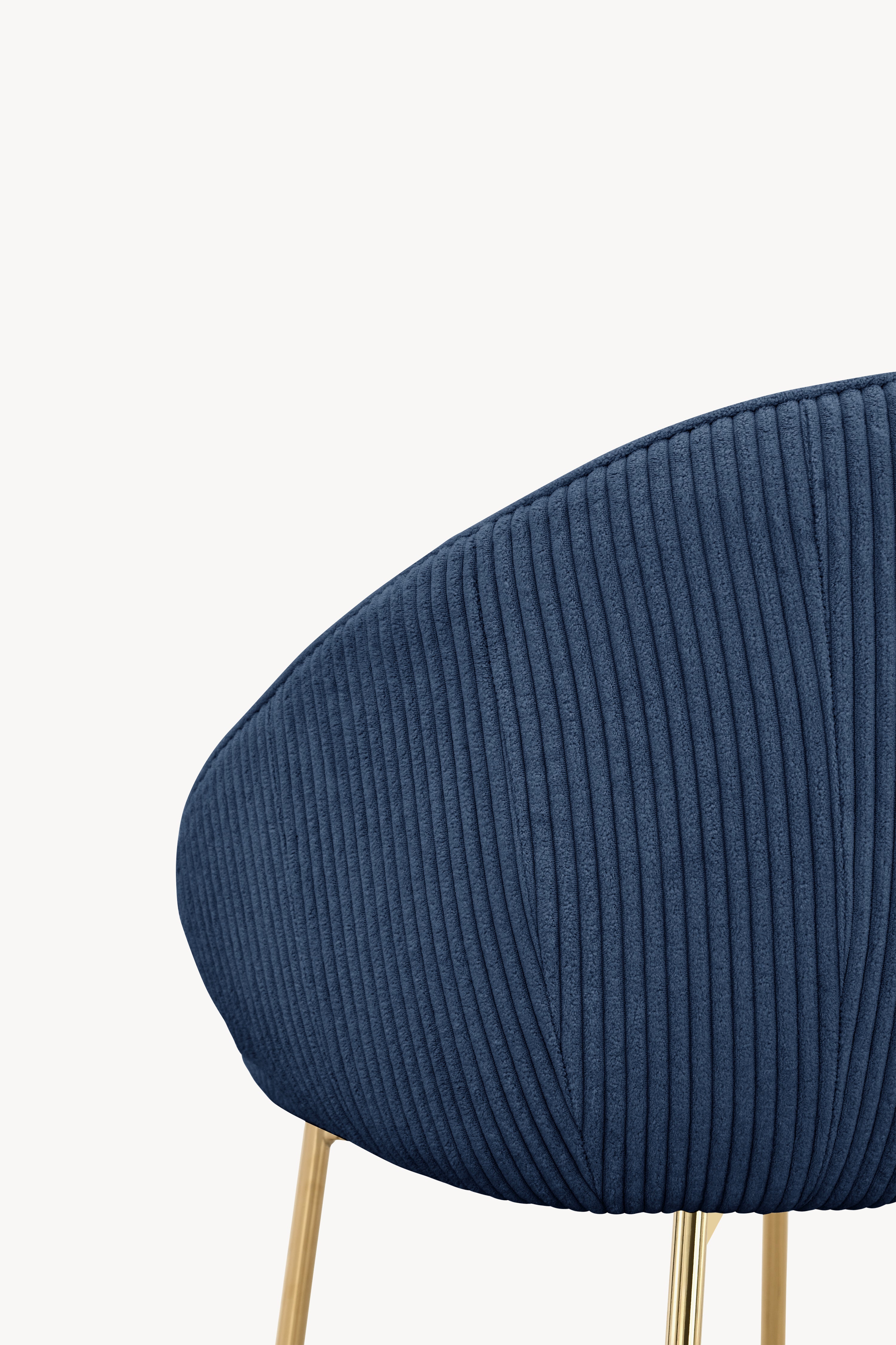 Stühle aus Stoff Beatrice, 2er-Set, Blau - Detailbild 11