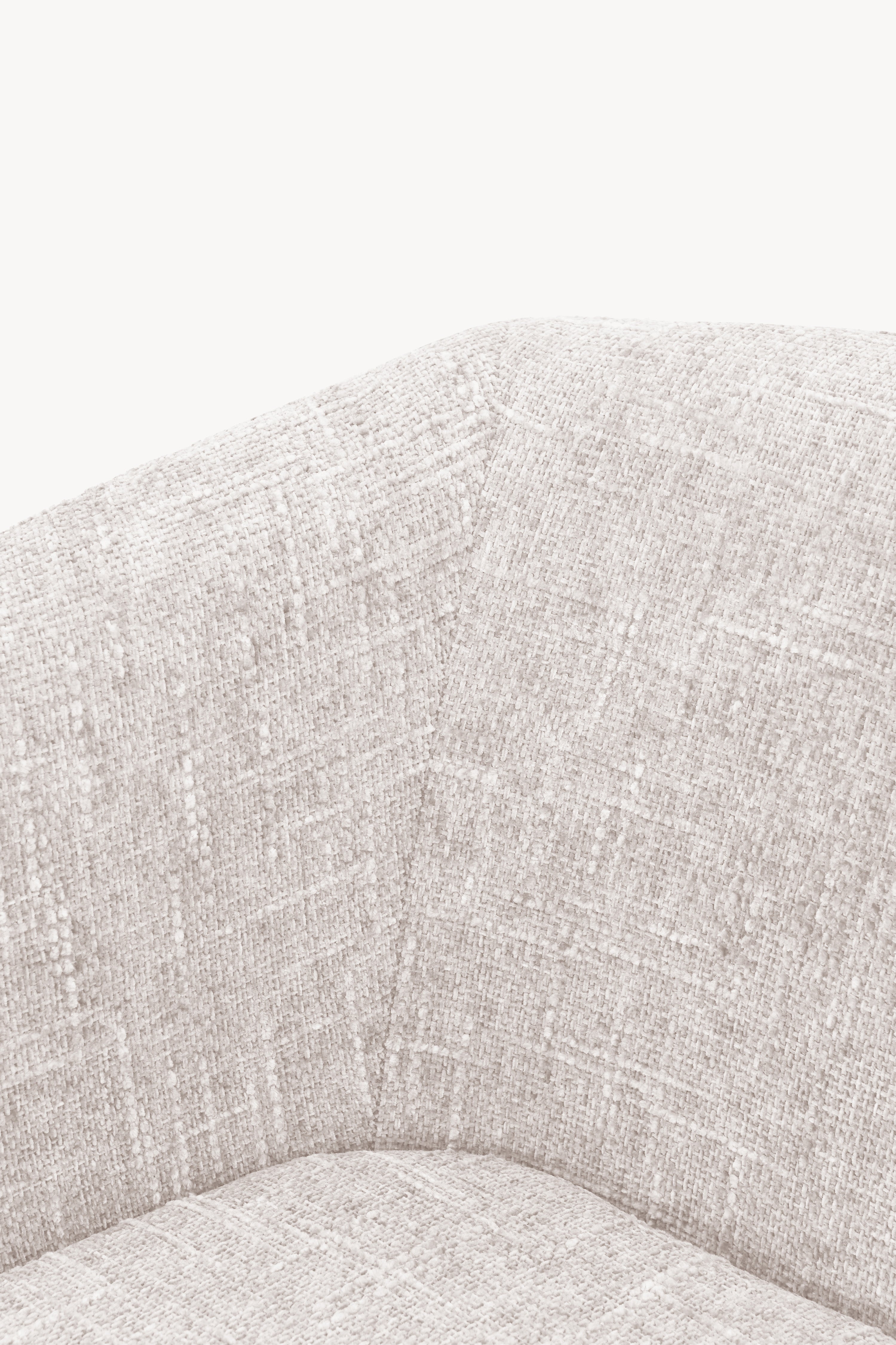 Poltrona in tessuto Davide, Beige - Immagine dettaglio 7