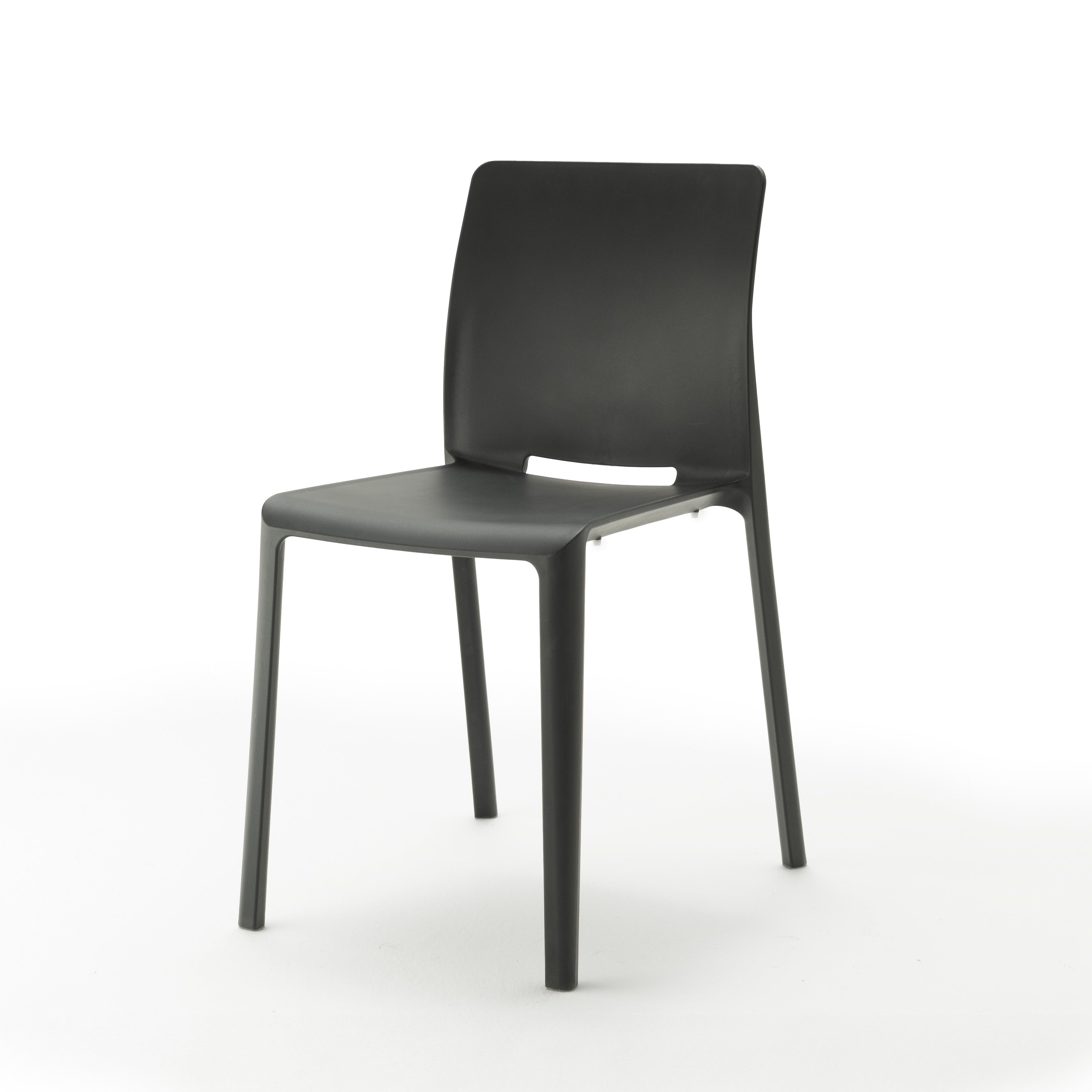 Sedie Emma, Set da 4, Nero