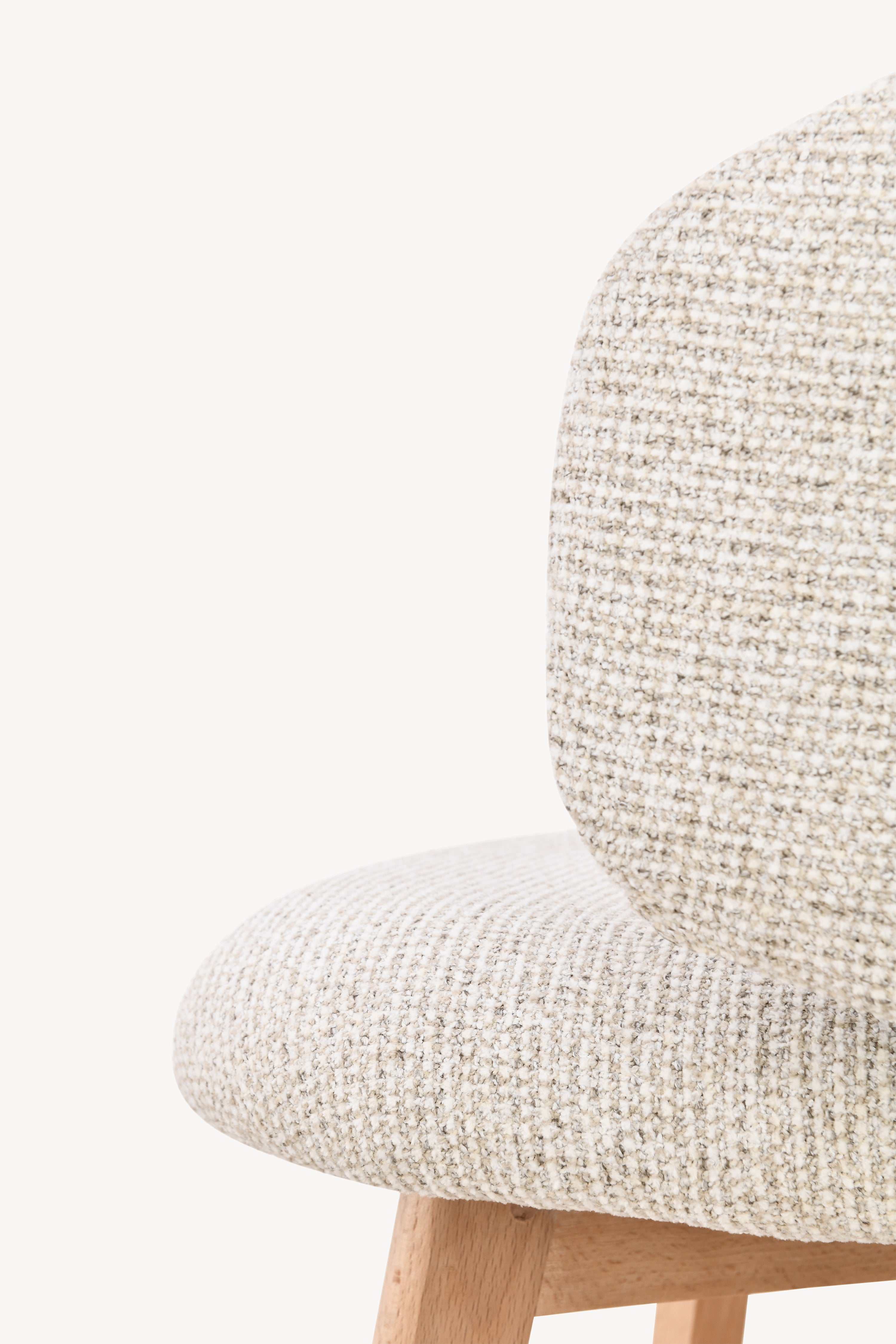 Stühle aus Stoff Federica, 2er-Set, Cremeweiß - Detailbild 11